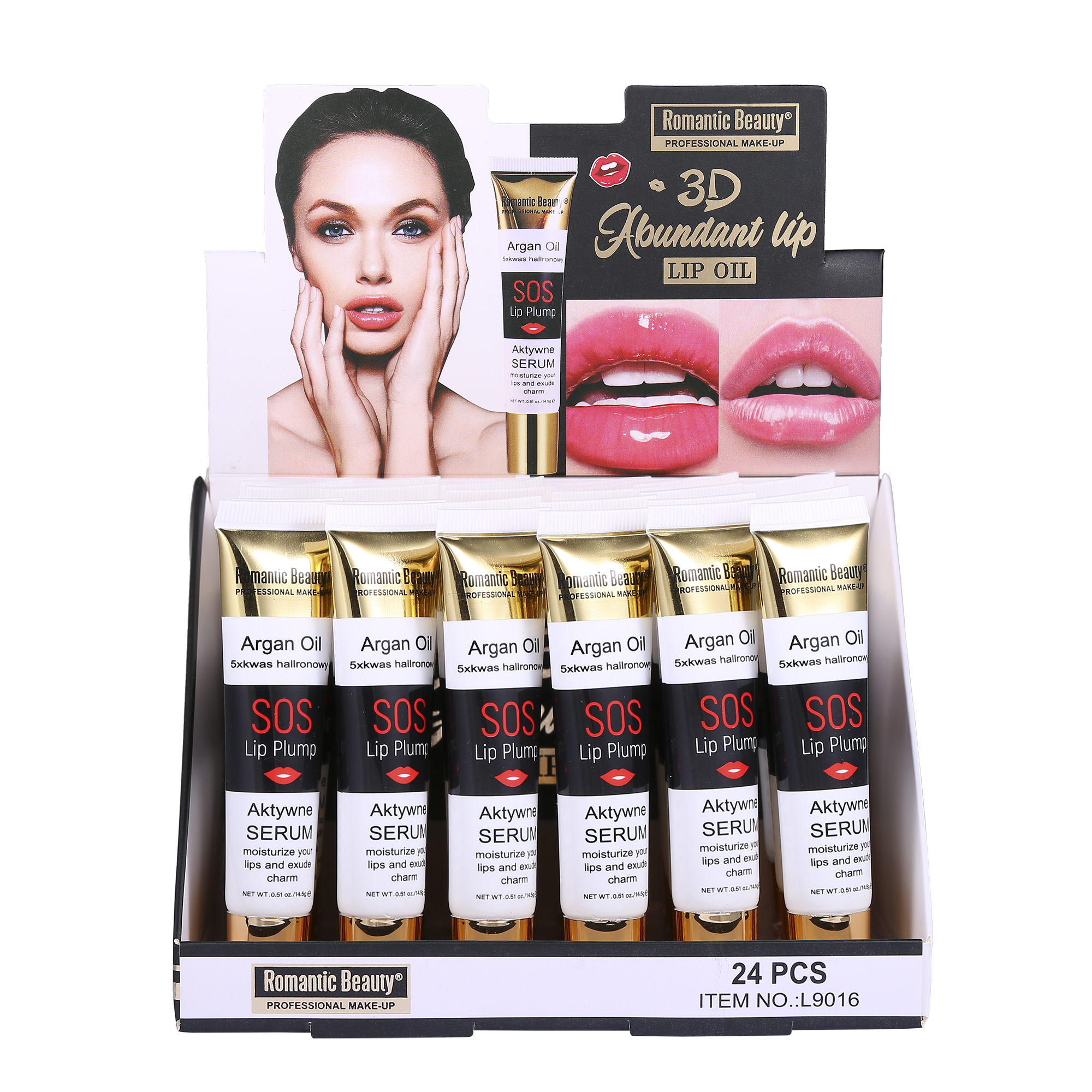 PACK DE 24 UNIDADES VOLUMINIZADOR DE LABIOS AGRANDADOR