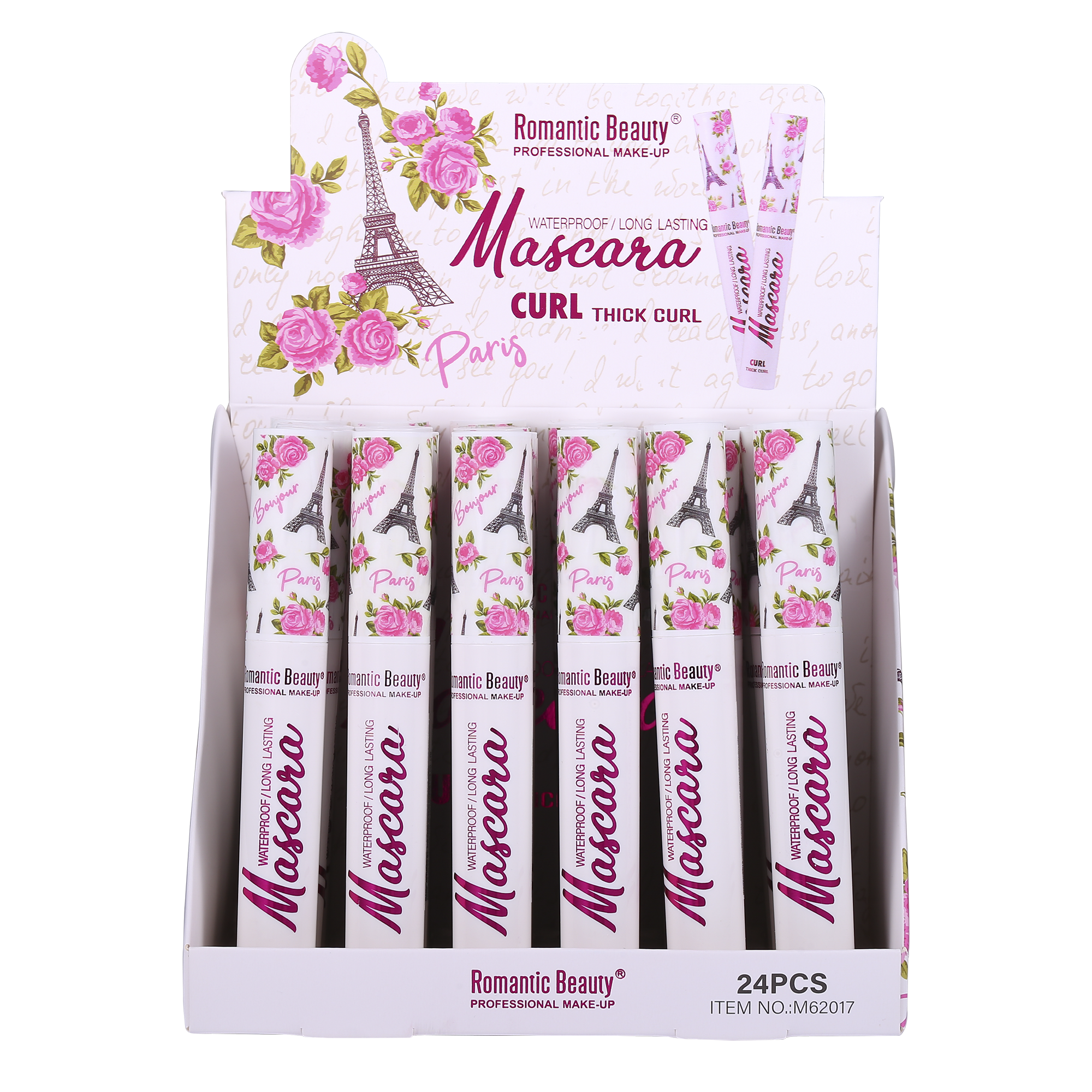 Pack de 24 unidades, MASCARA CURL PARIS