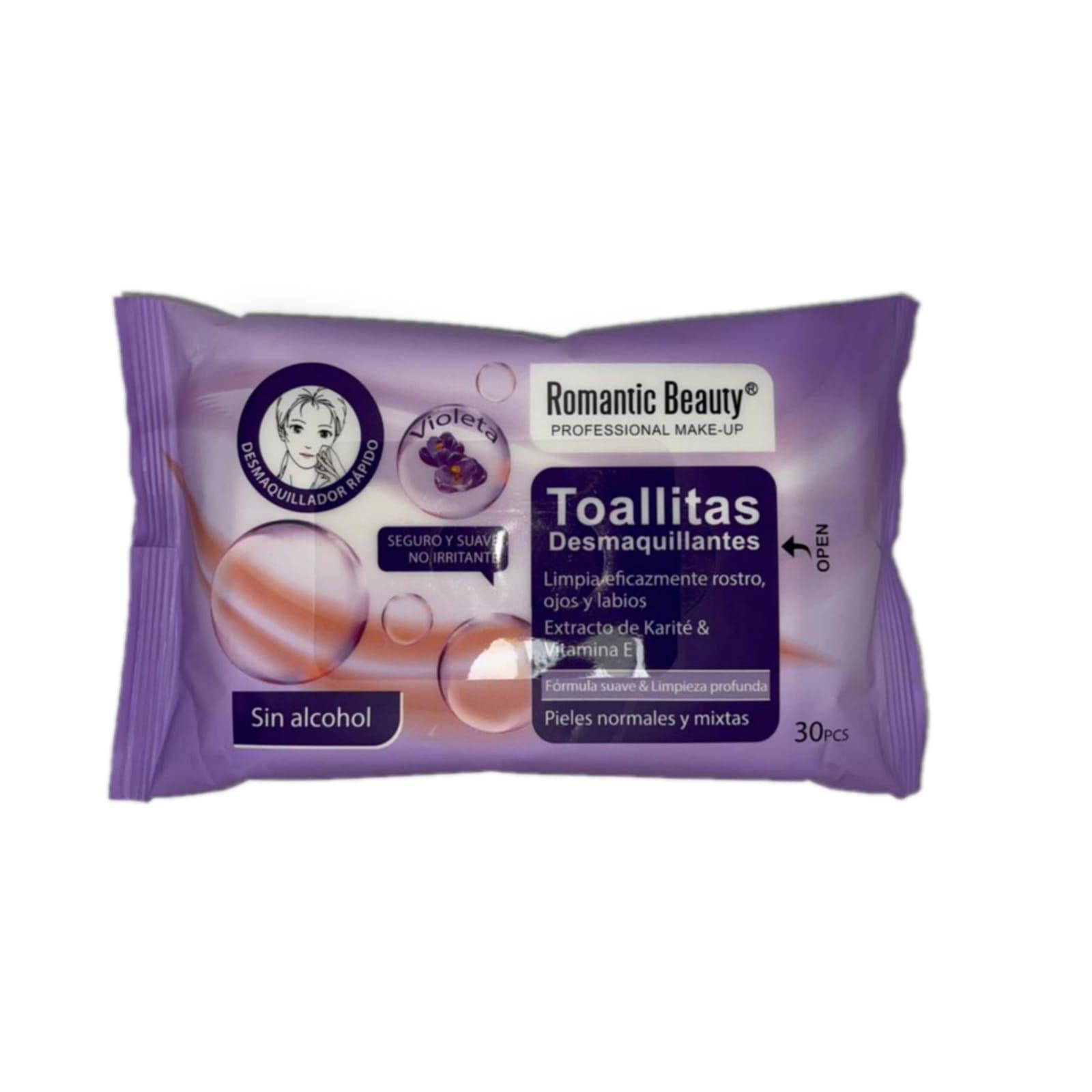 TOALLITAS DESMAQUILLANTES VIOLETA