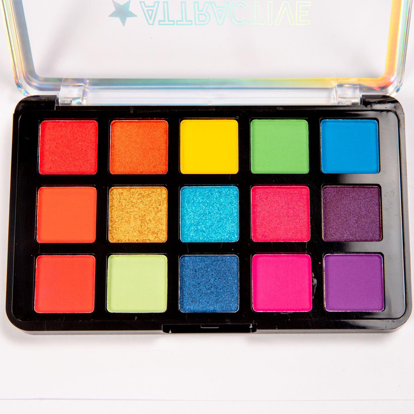 Miniatura Pack de 12 unidades Paleta de 15 sombras Romantic Beauty Attractive