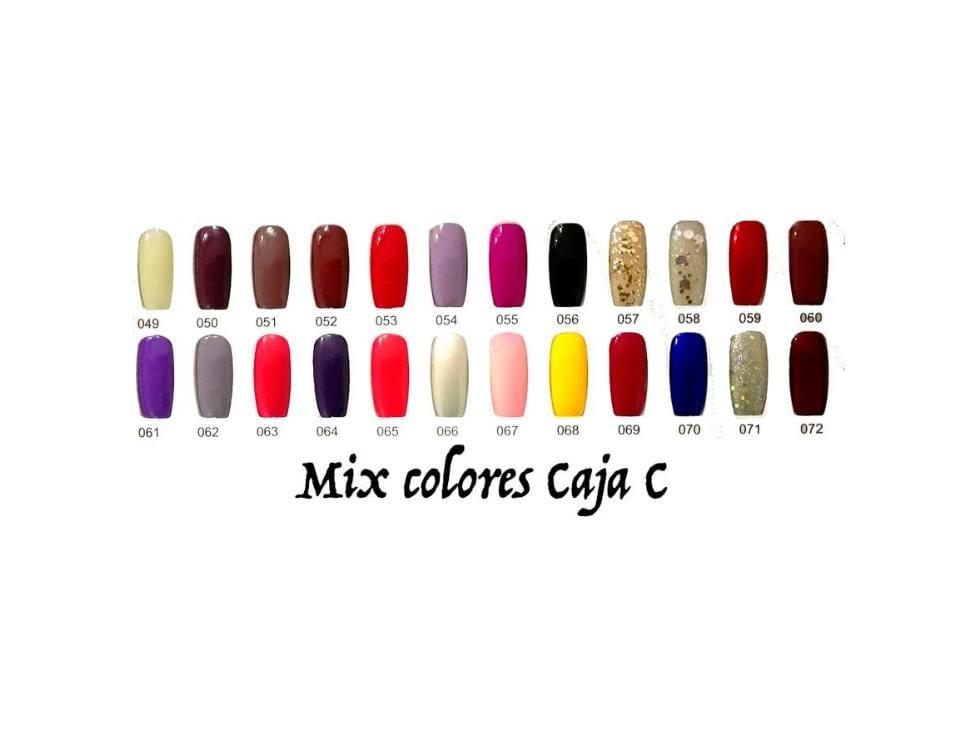 Pack de 24 esmaltes NP027 - C (49-72)