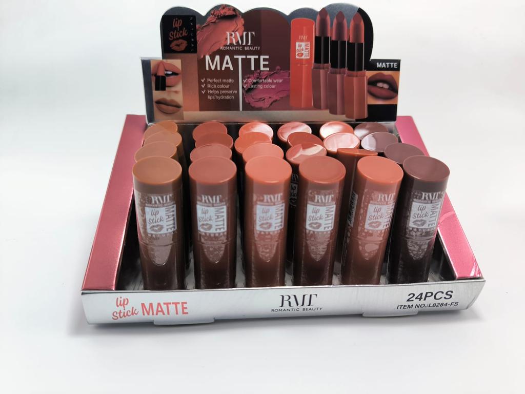 Pack 24 unidades LABIAL EN BARRA MATTE