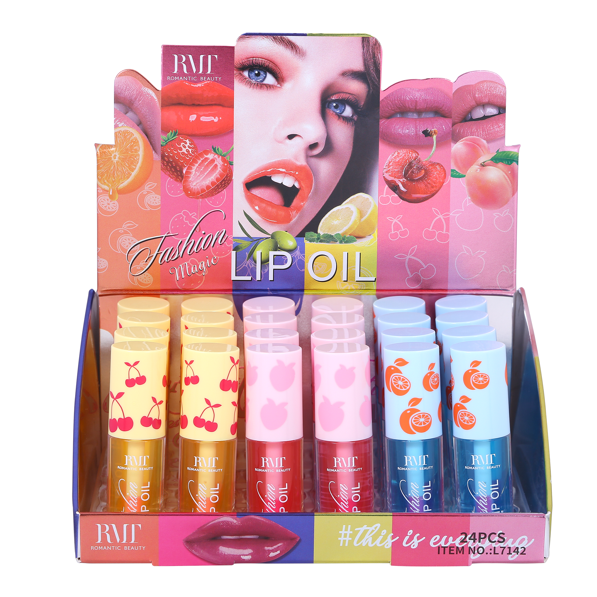 Pack 24 unidades ACEITE DE LABIOS  MAGICO YOU ARE BEAUTIFUL