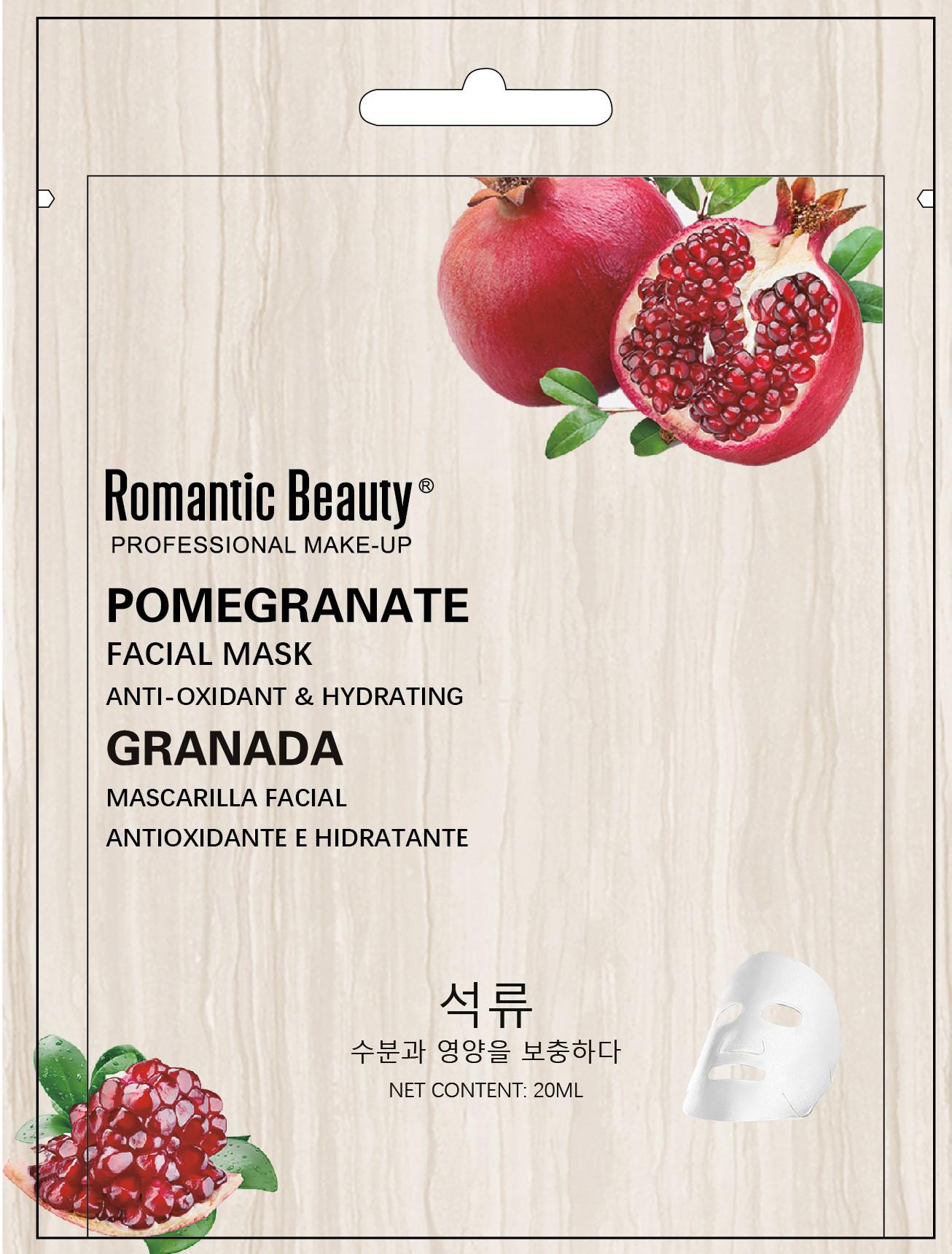 MASCARILLA FACIAL DE GRANADA(12pcs).