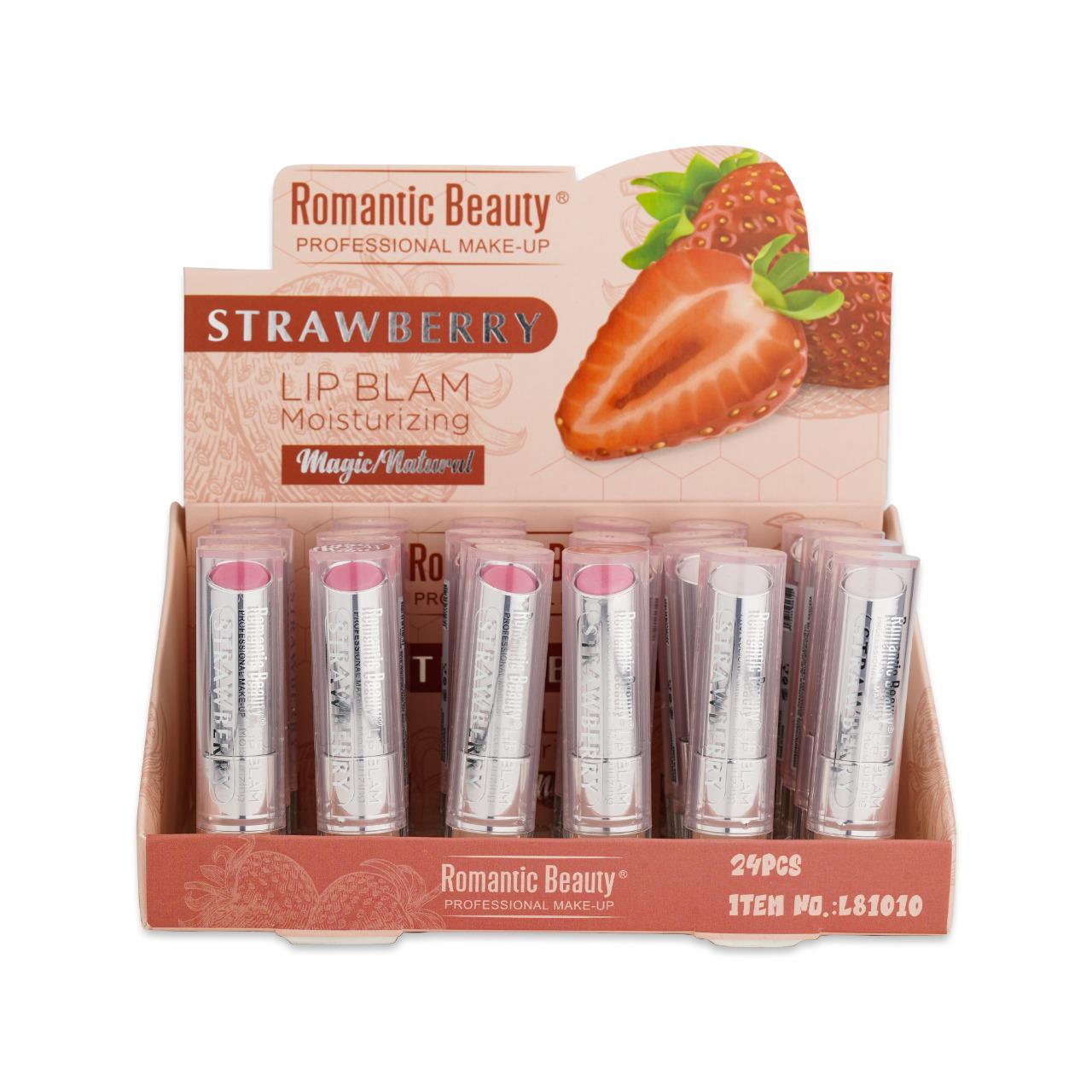 PACK DE 24 UNIDADES LIP BLAM  " STARWBERRY"