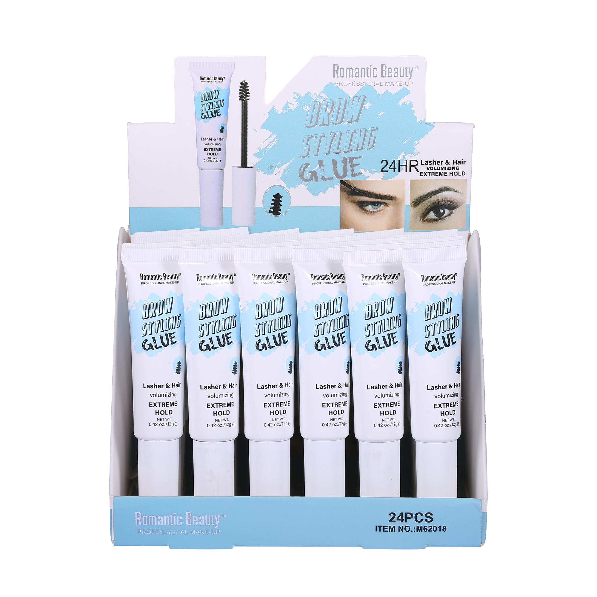 Pack 24 unidades. BROW STYLING GLUE