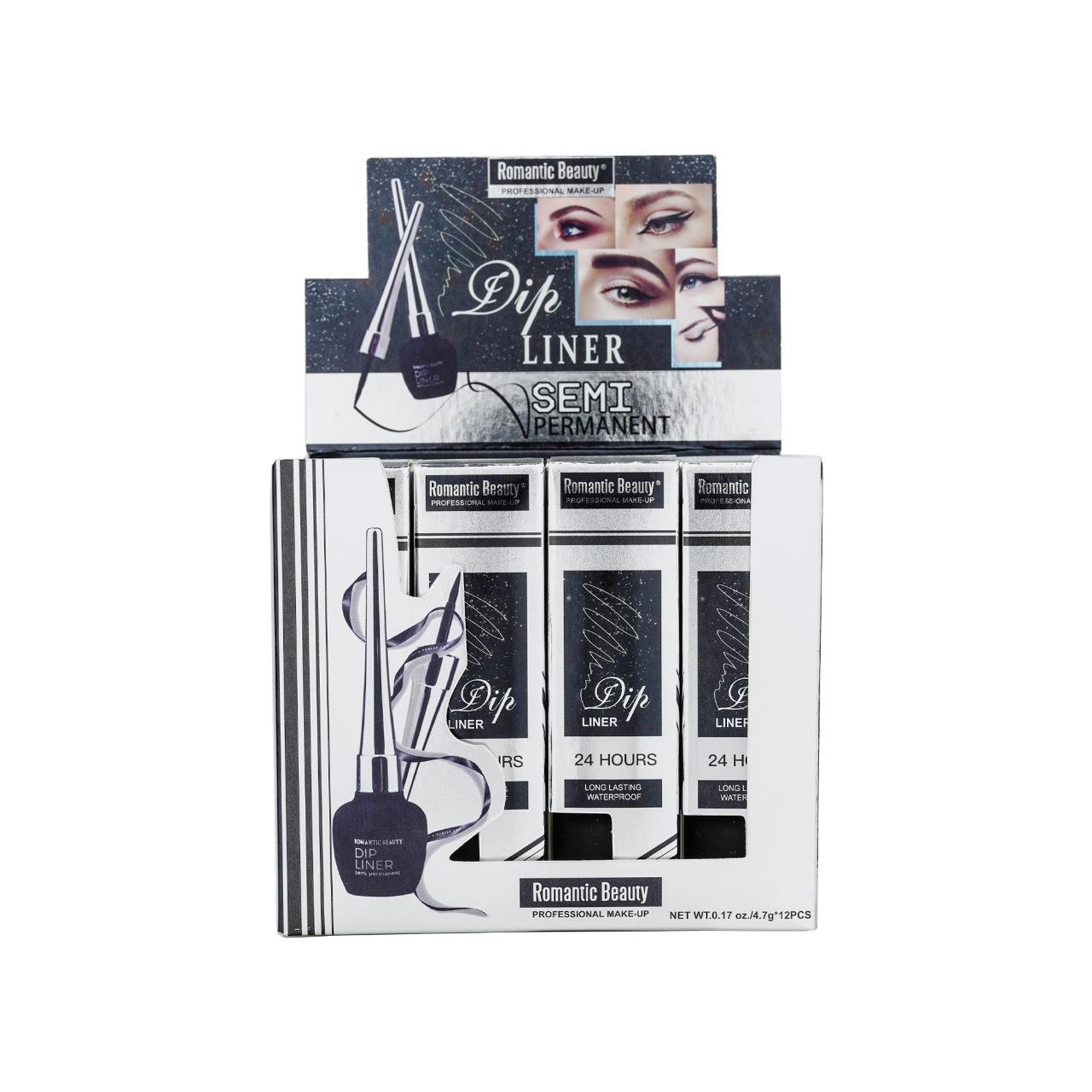 Pack de 12 unidades Delineador de ojos líquido "Dip"