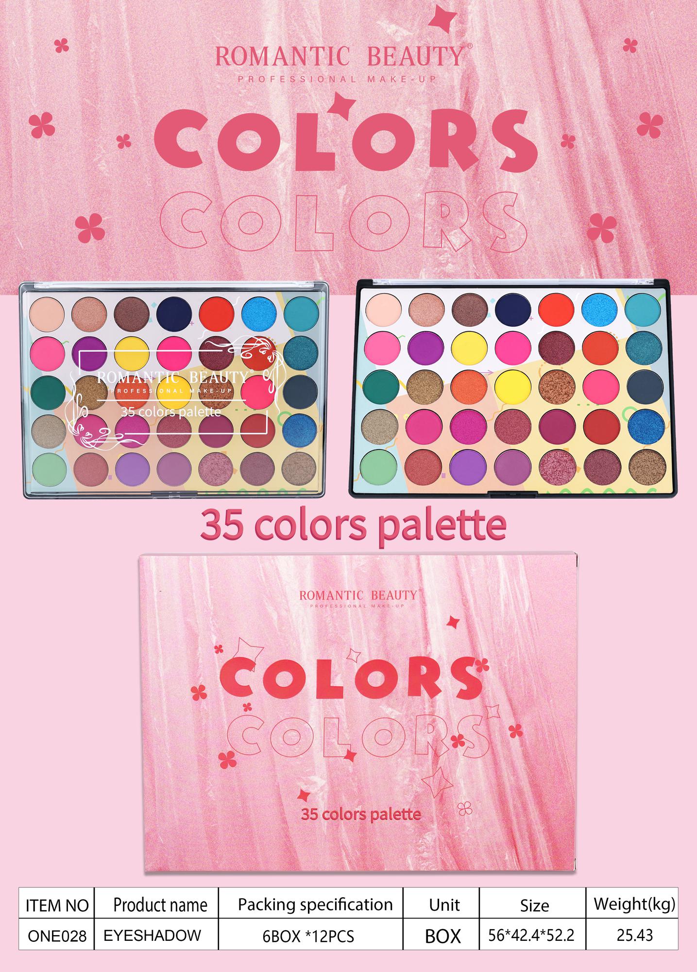 Pack de 12 unidades. SOMBRA. COLORS 35.