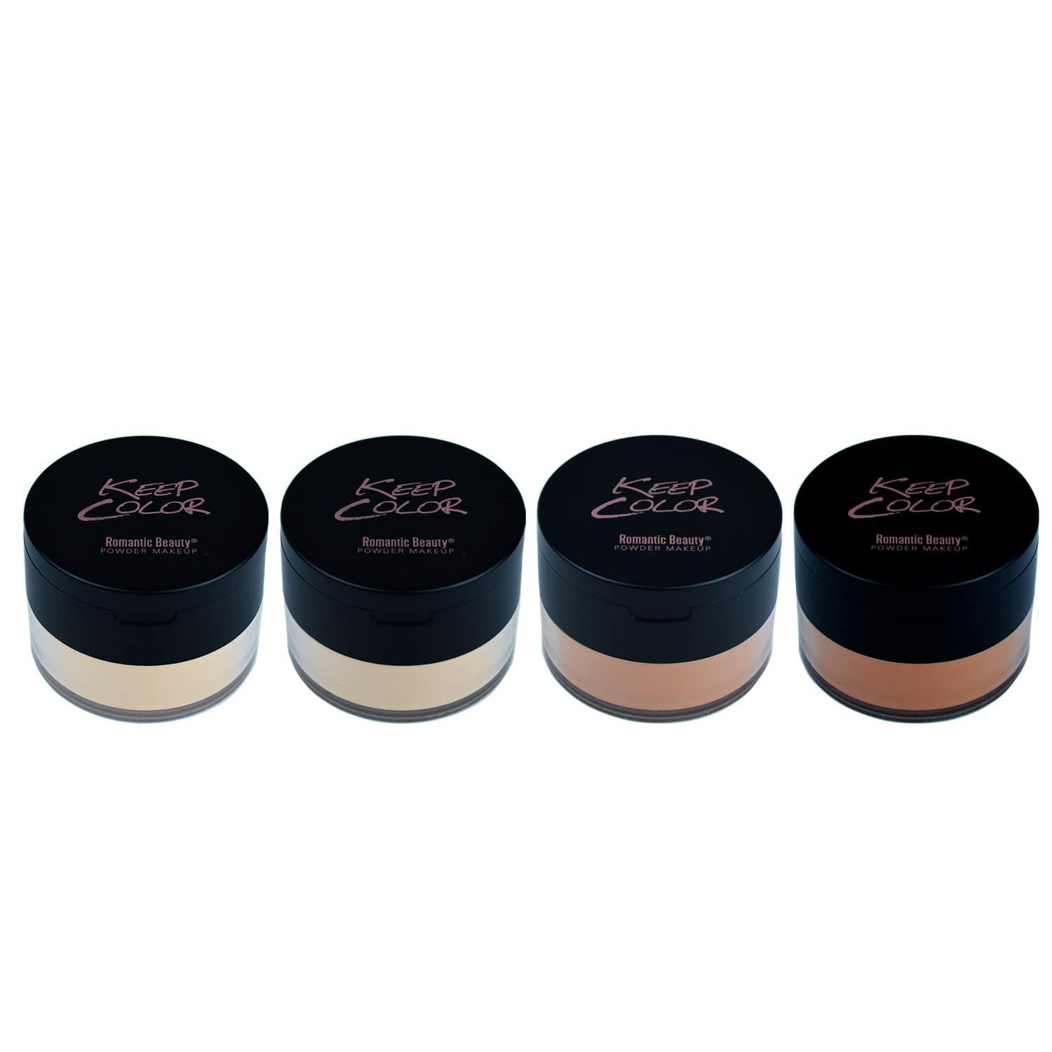 Pack de 12 unidades Polvo suelto Romantic Beauty "Keep Color"