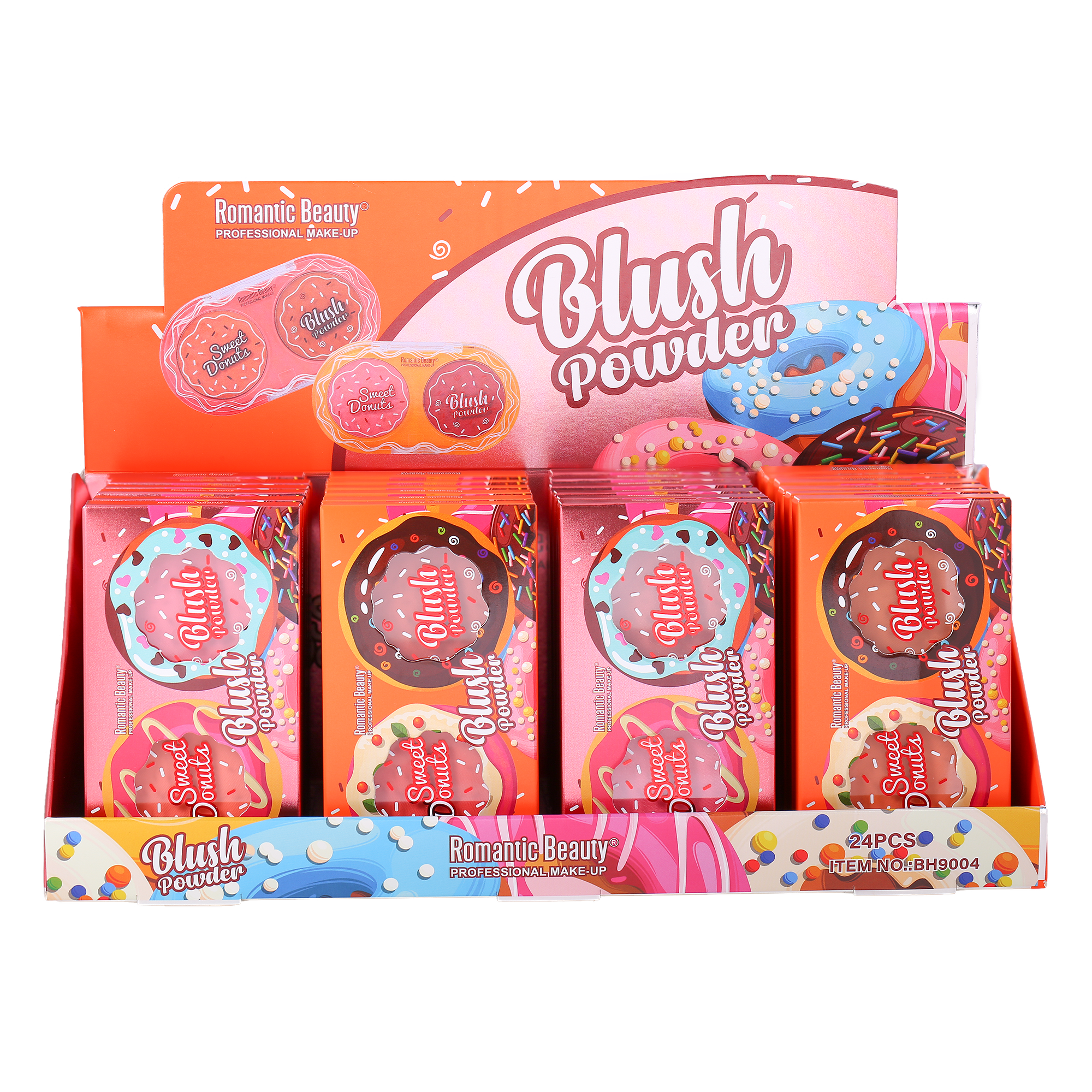 Pack 24 unidades RUBOR DONUT