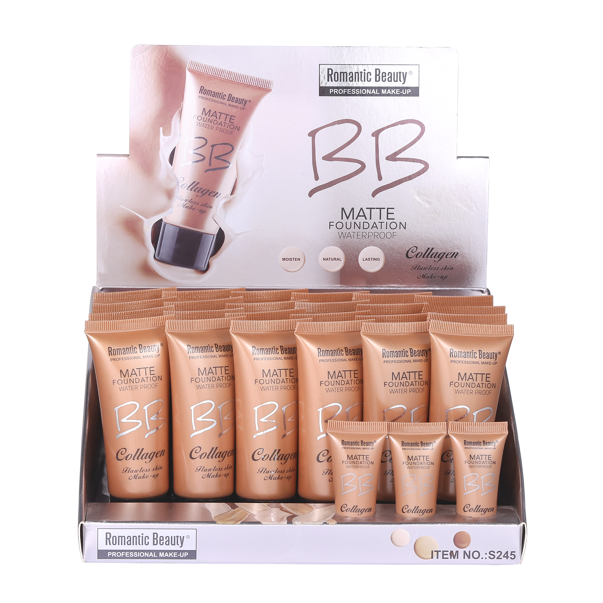 Pack de 24 unidades, BB CREAM COLLAGEN