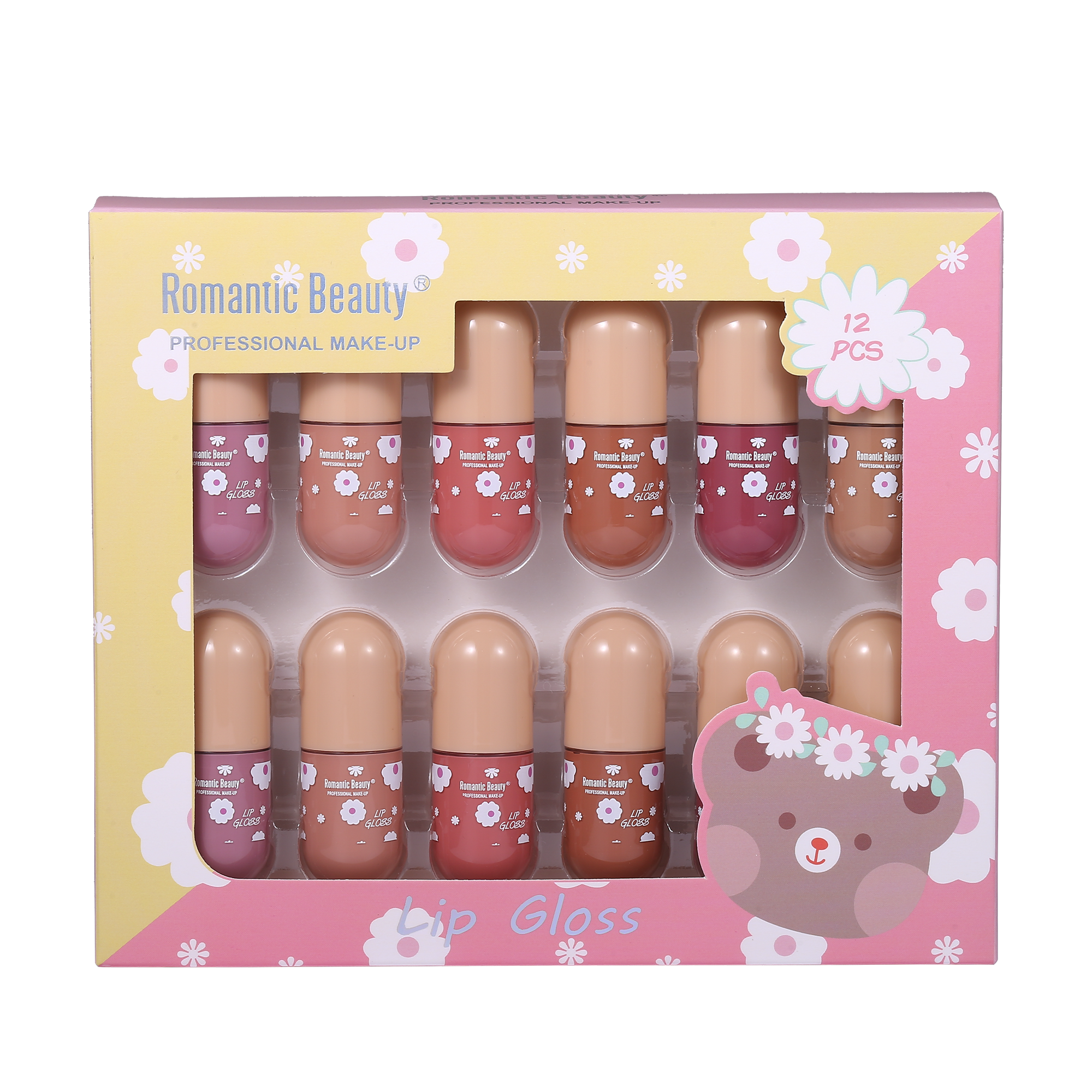 Pack de 12 unidades, LIP GLOSS 