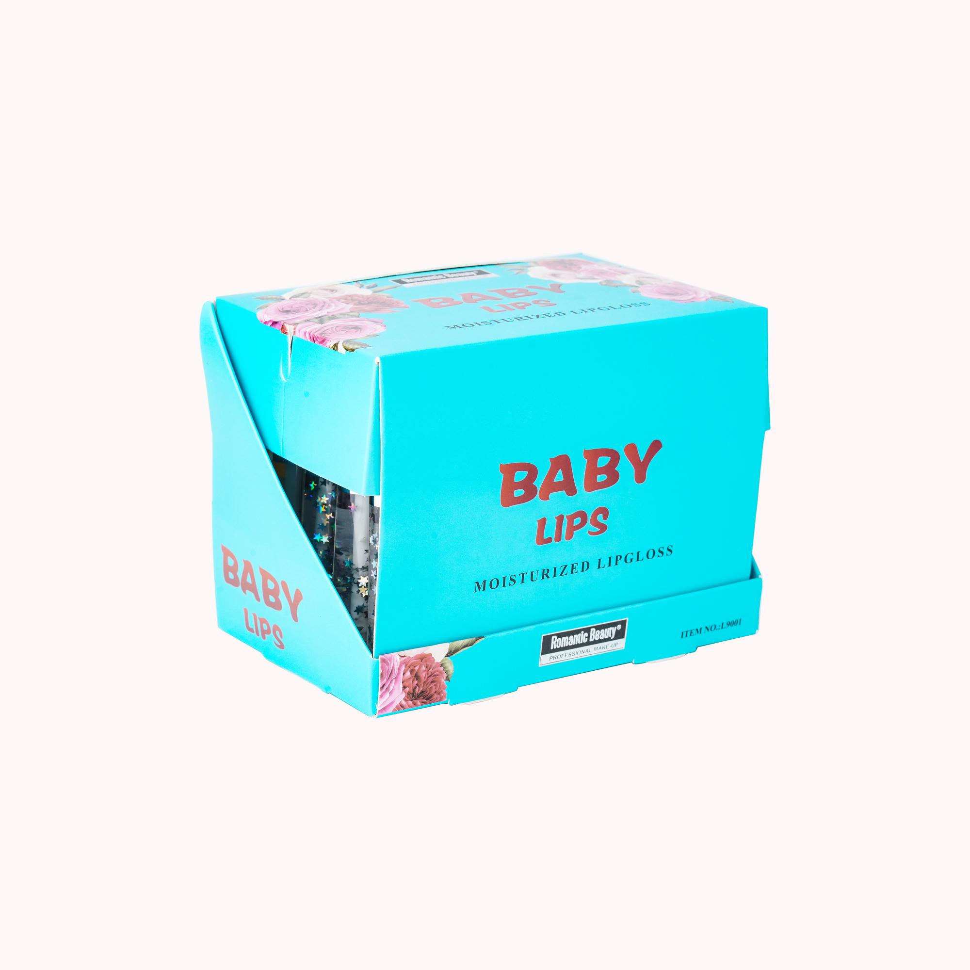 PACK 24 UNIDADES. LIP GLOSS. BABY LIPS