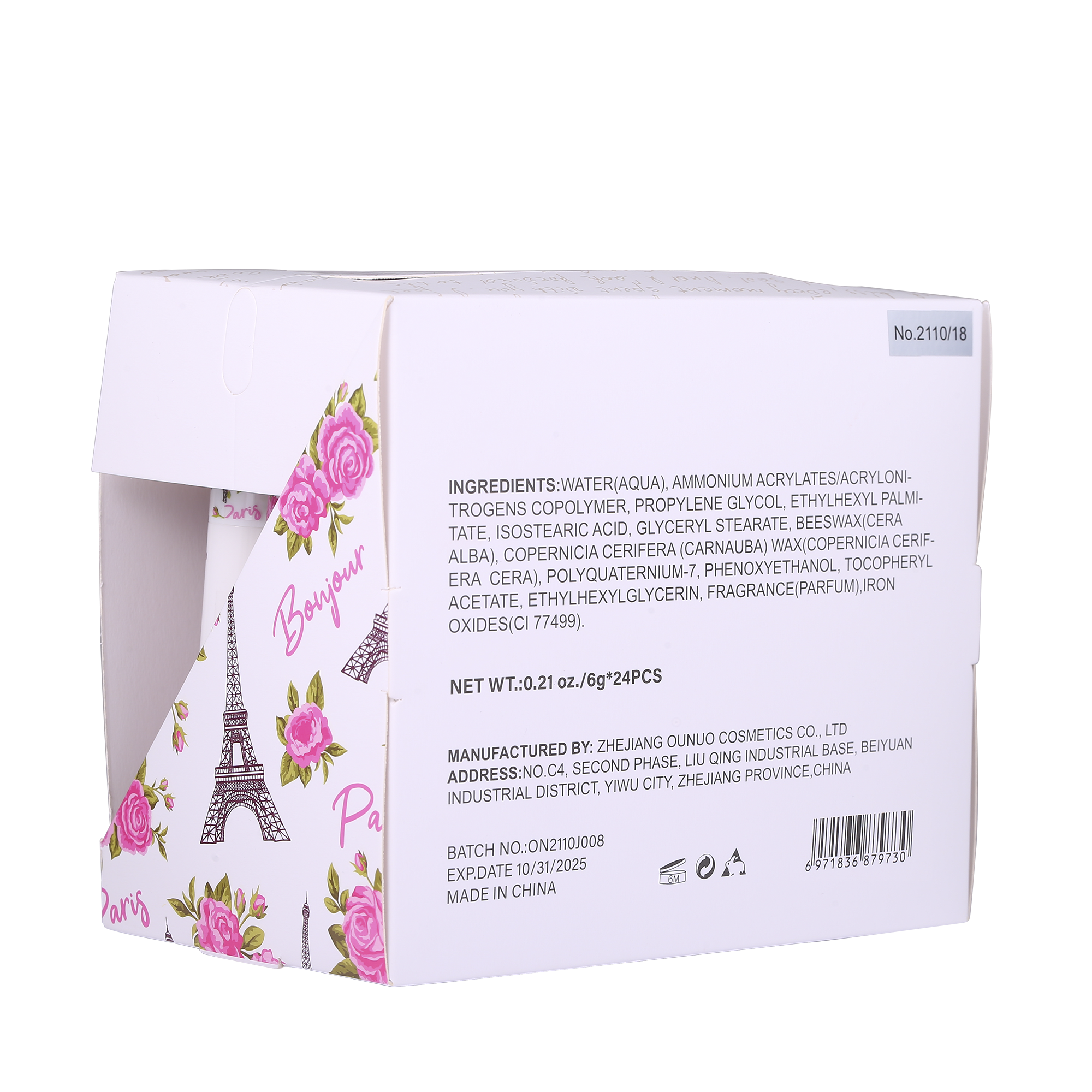 Pack de 24 unidades, MASCARA CURL PARIS