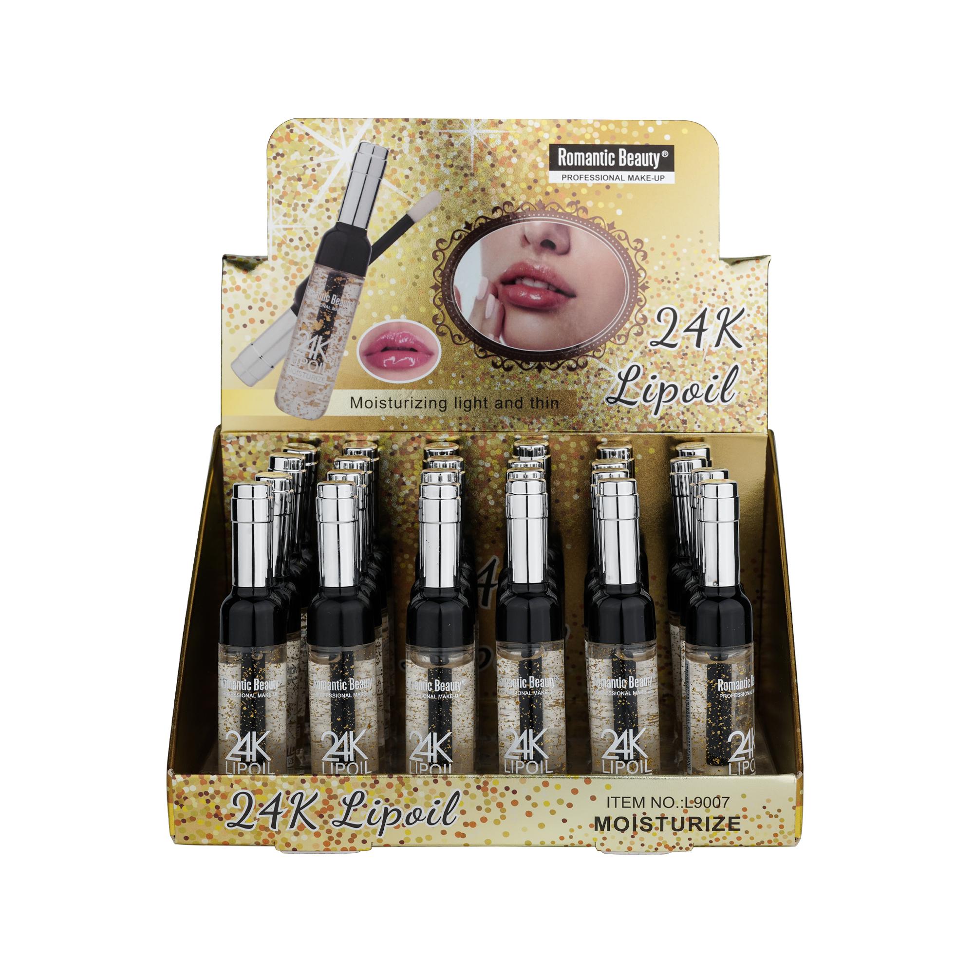 Pack de 24 unidades ACEITE DE LABIOS 24K