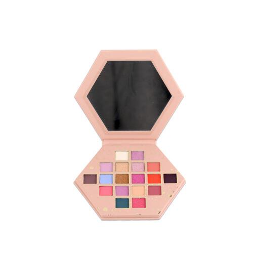 Pack de 12 unidades Paleta de 18 sombras Romantic Beauty