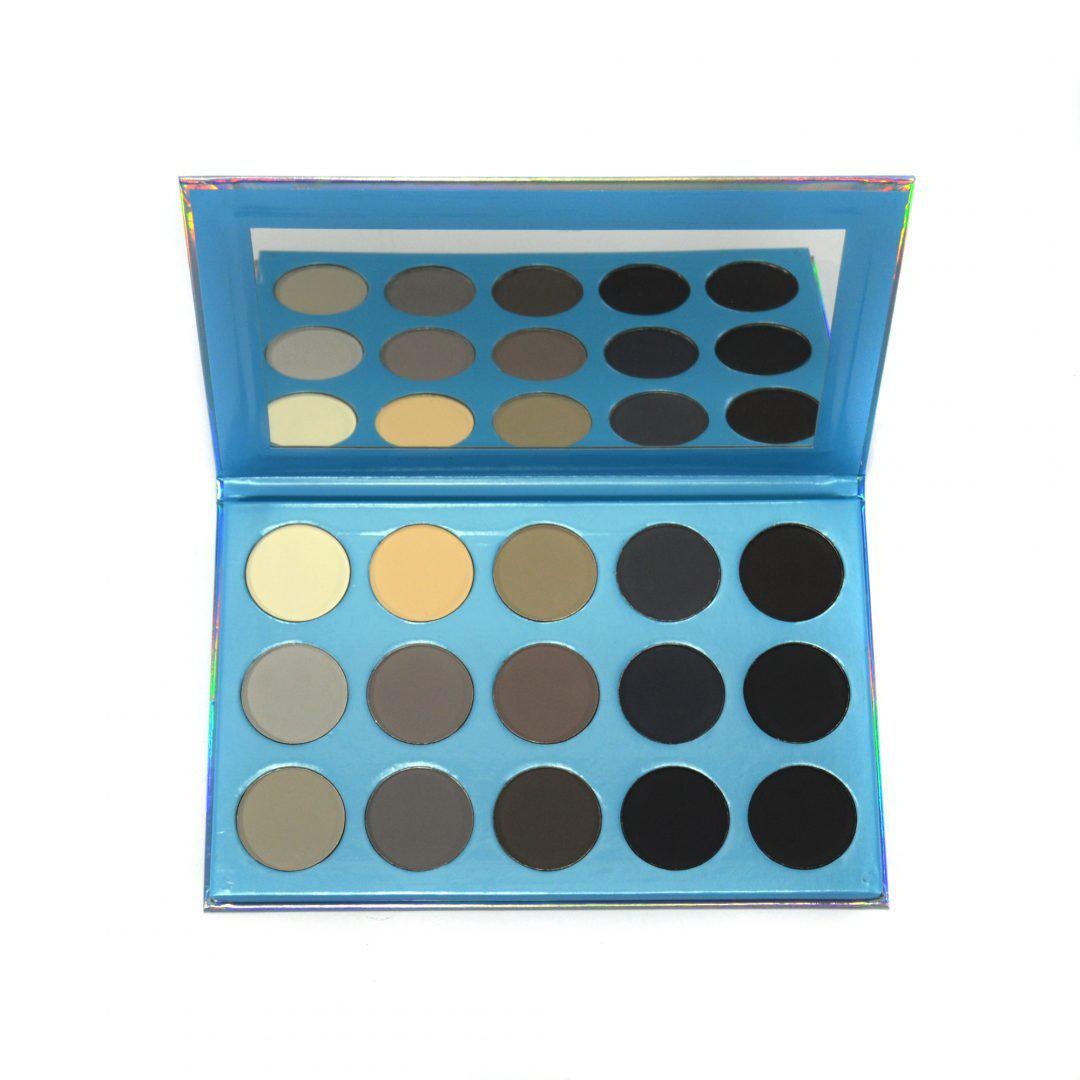 Pack de 12 unidades Paleta de 15 sombras – Smooky Grey Pack