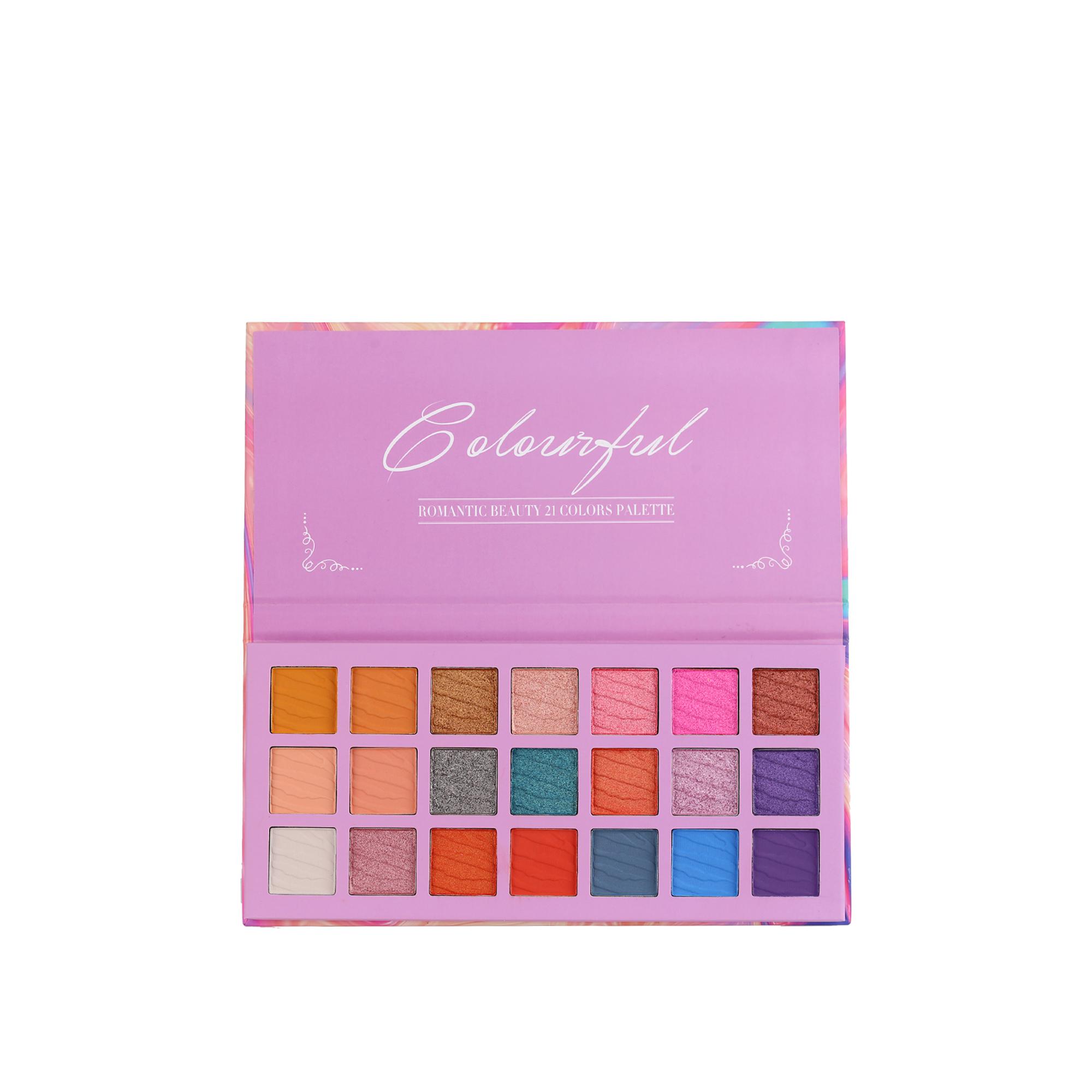 Miniatura Pack de 12 unidades Paleta de 21 sombras Romantic Beauty