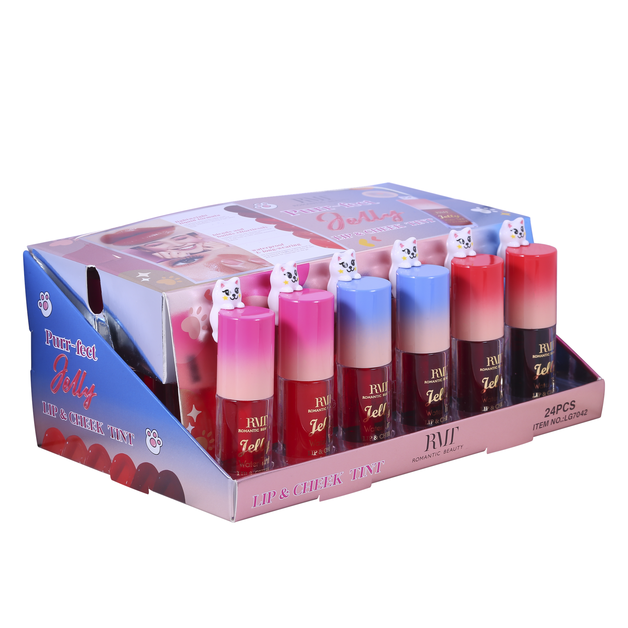 Miniatura PACK 24 UNIDADES TINTA DE LABIOS "PURR-FECT"