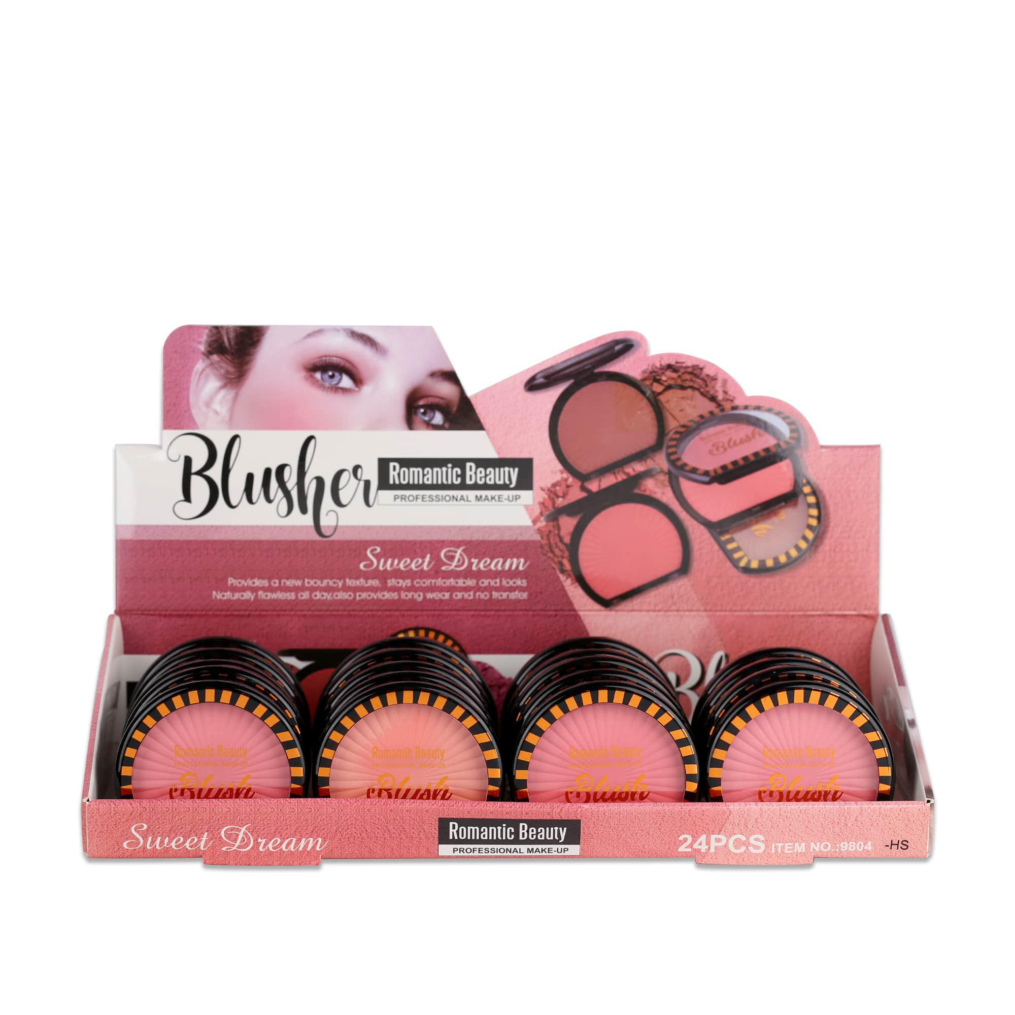 Pack de 24 unidades Rubores "Sweet Dreams" tonos rojos