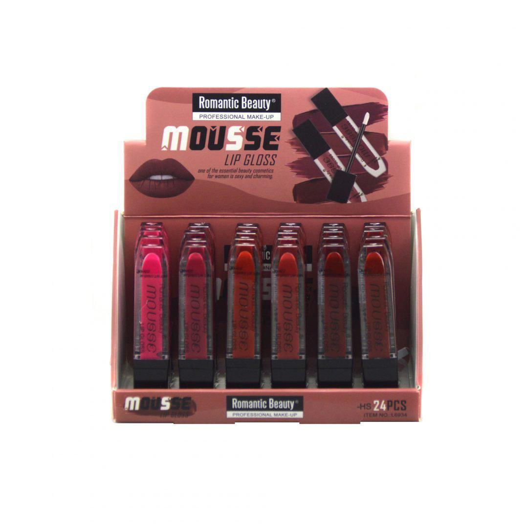 Pack de 24 Brillo para labios "Mousse"