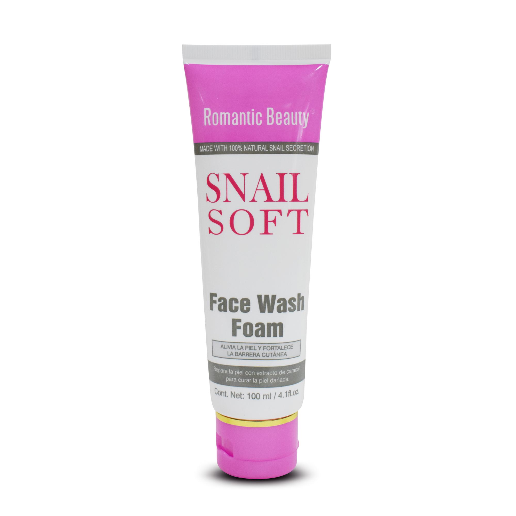 ESPUMA DE LAVADO FACIAL "SNAIL SOFT " 100ML