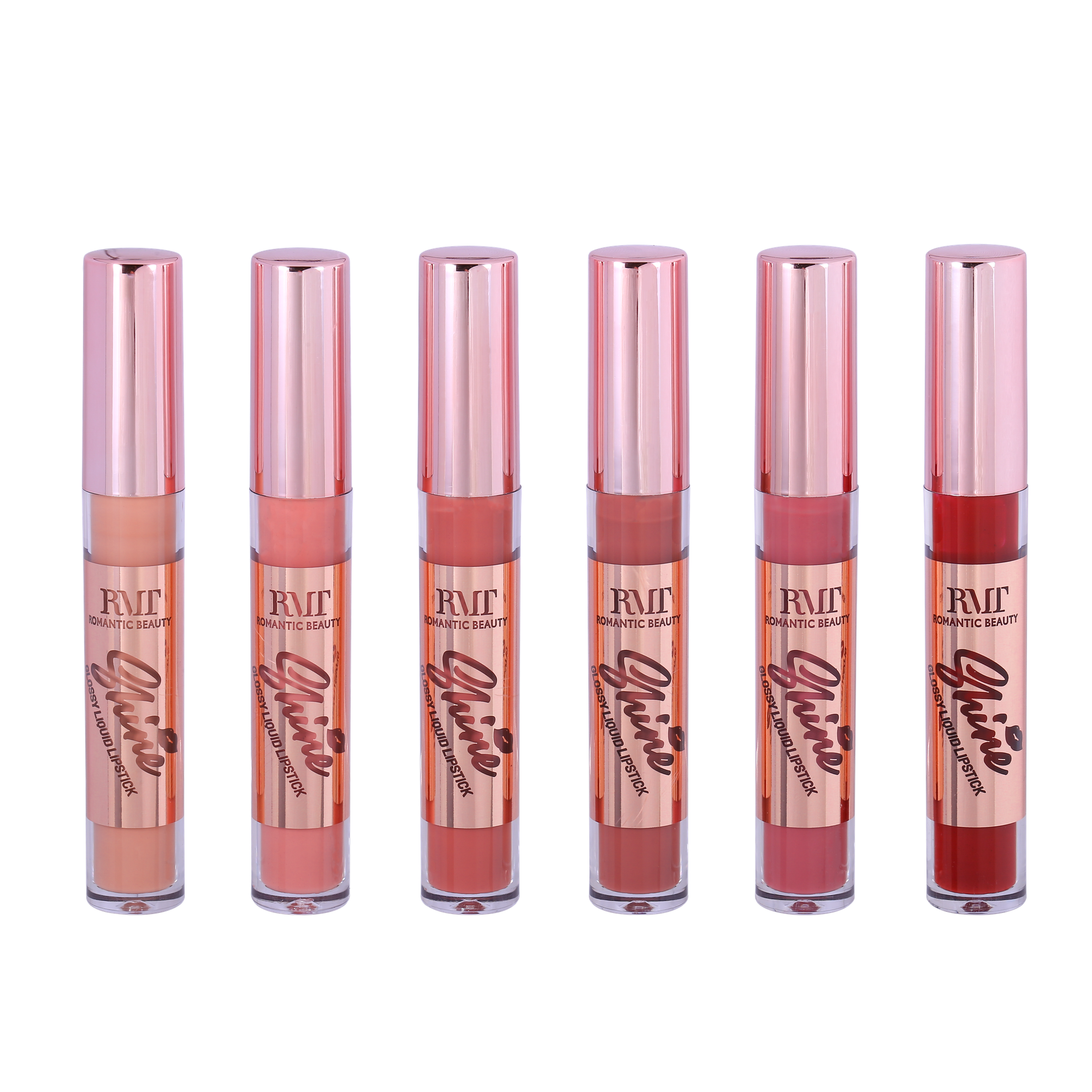 PACK 24 UNIDADES LIP GLOSS 6 TONOS "SHINE"