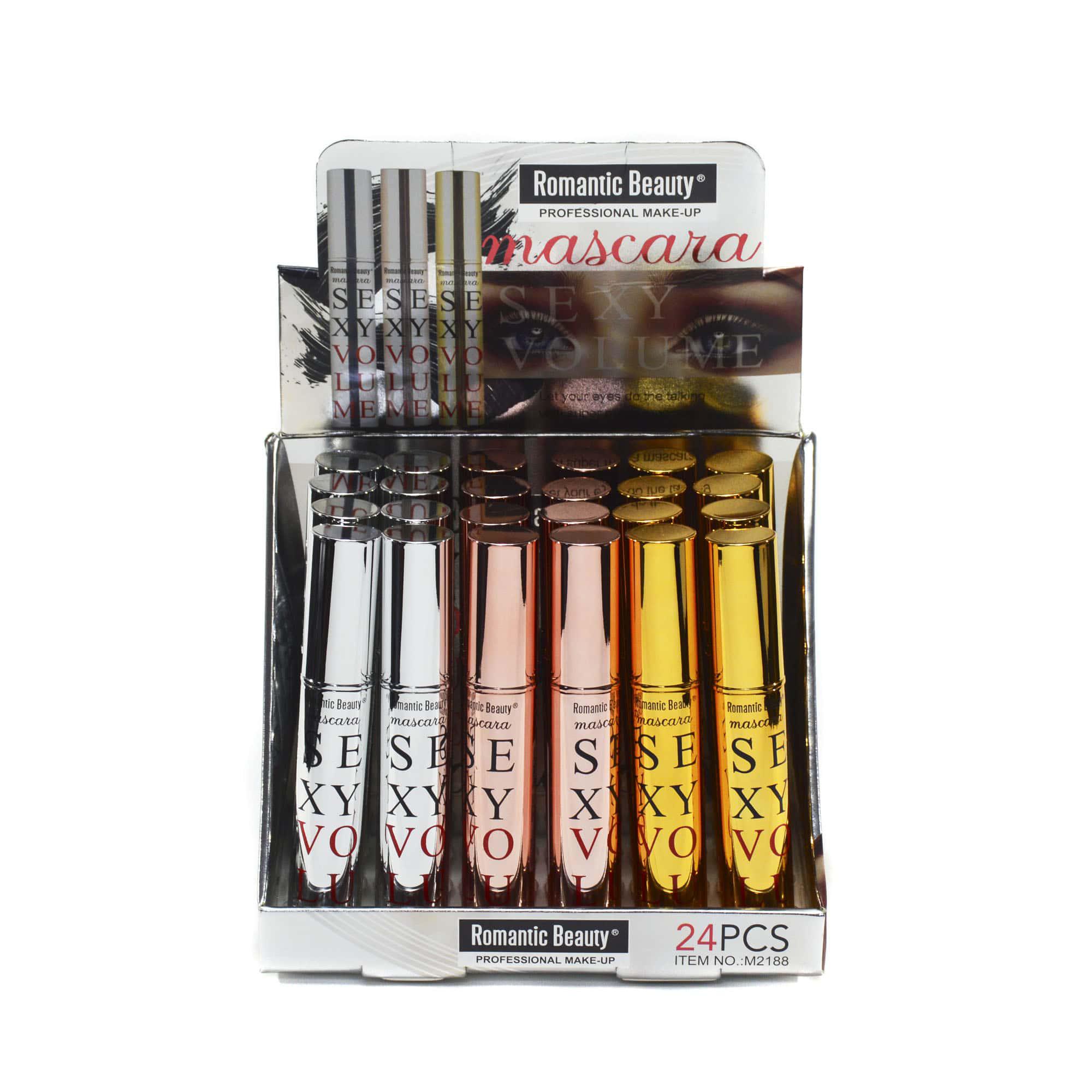 Pack de 24 unidades Máscara de pestañas "Sexy Volume"