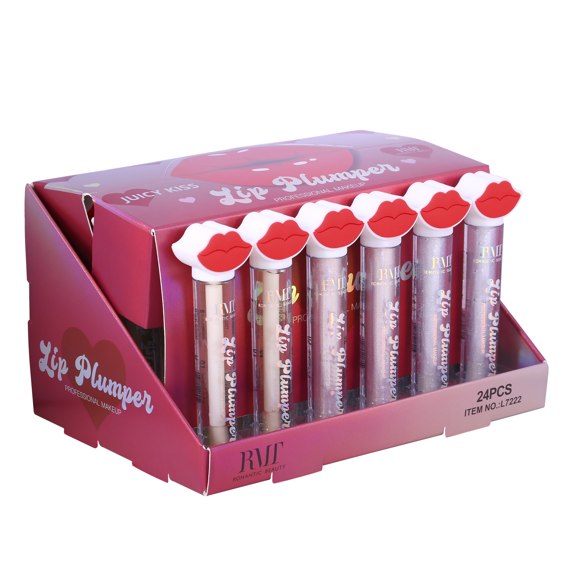 Miniatura Pack 24 unidades LIP GLOSS DESTELLOS JUICY KISS