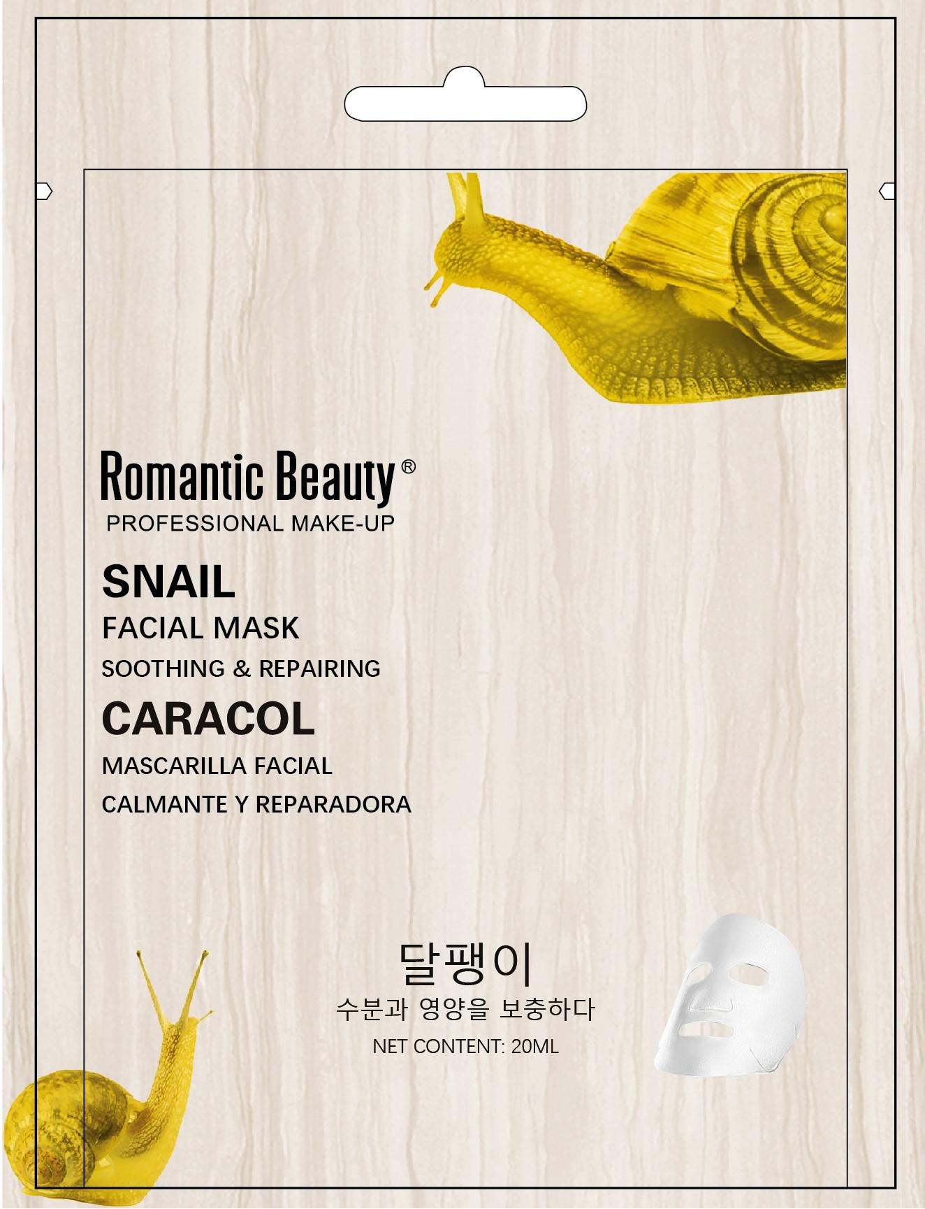 MASCARILLA FACIAL DE CARACOL(12 pcs).