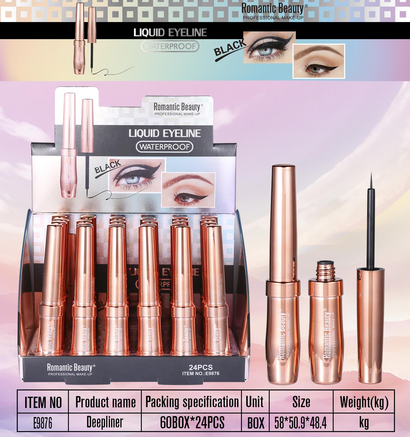 Pack 24 unidades LIQUID EYELINER WATERPROOF