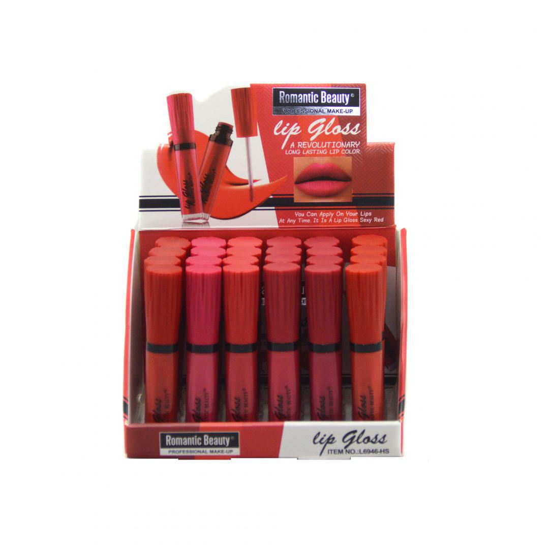 Pack de 24 Labial de larga duración "Revolutionary" - Tonos rojos