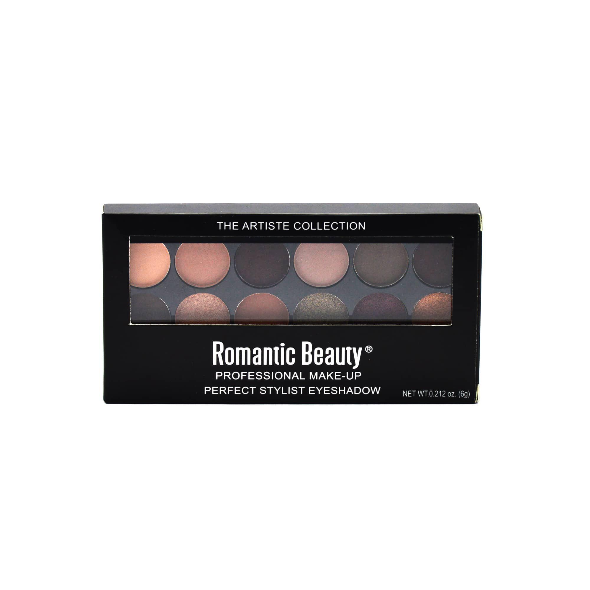 Miniatura Pack de 12 unidades paleta de sombras Romantic Beauty   PERFECT STYLIST