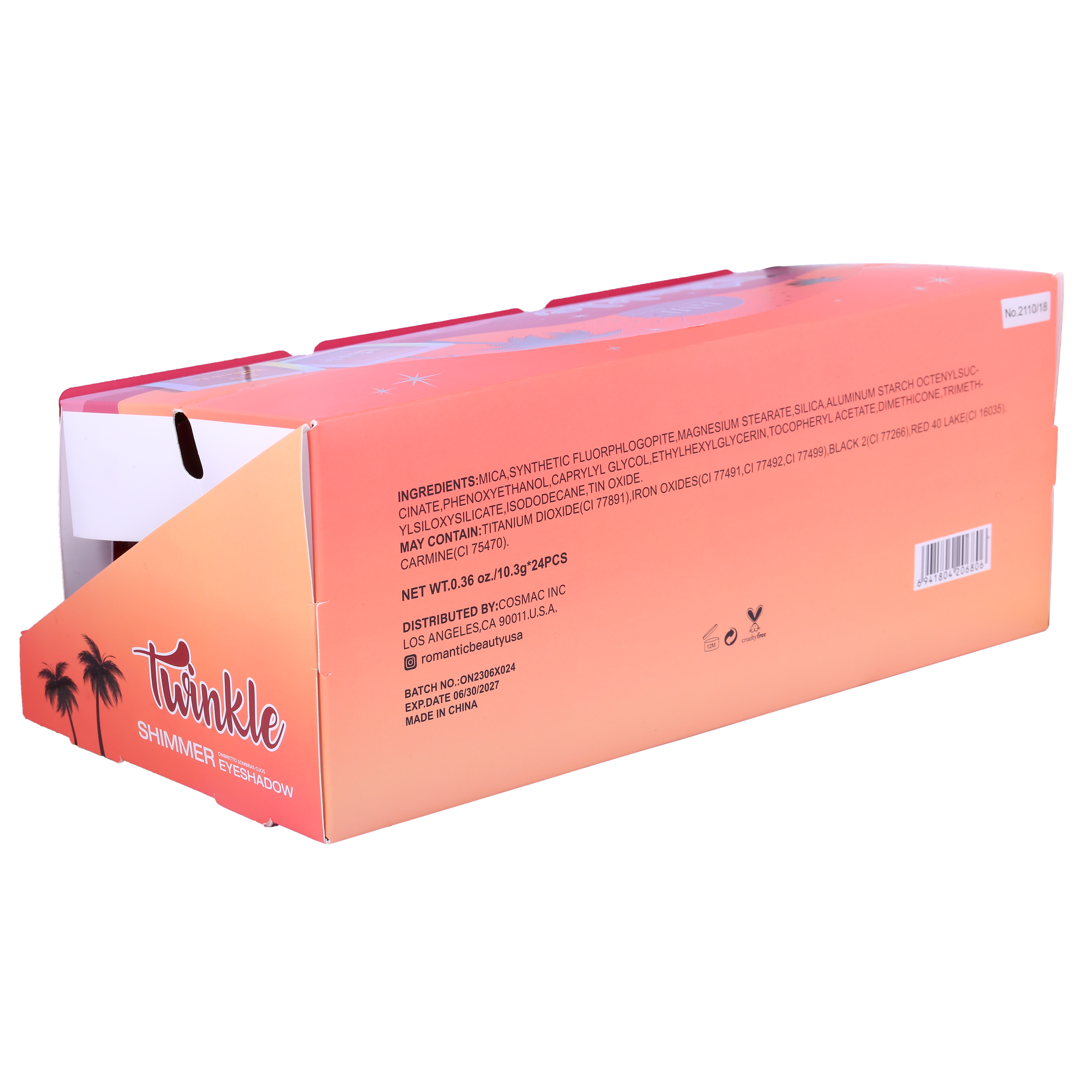 Pack de 24 unidades Sombras SHIMMER TWNKLE
