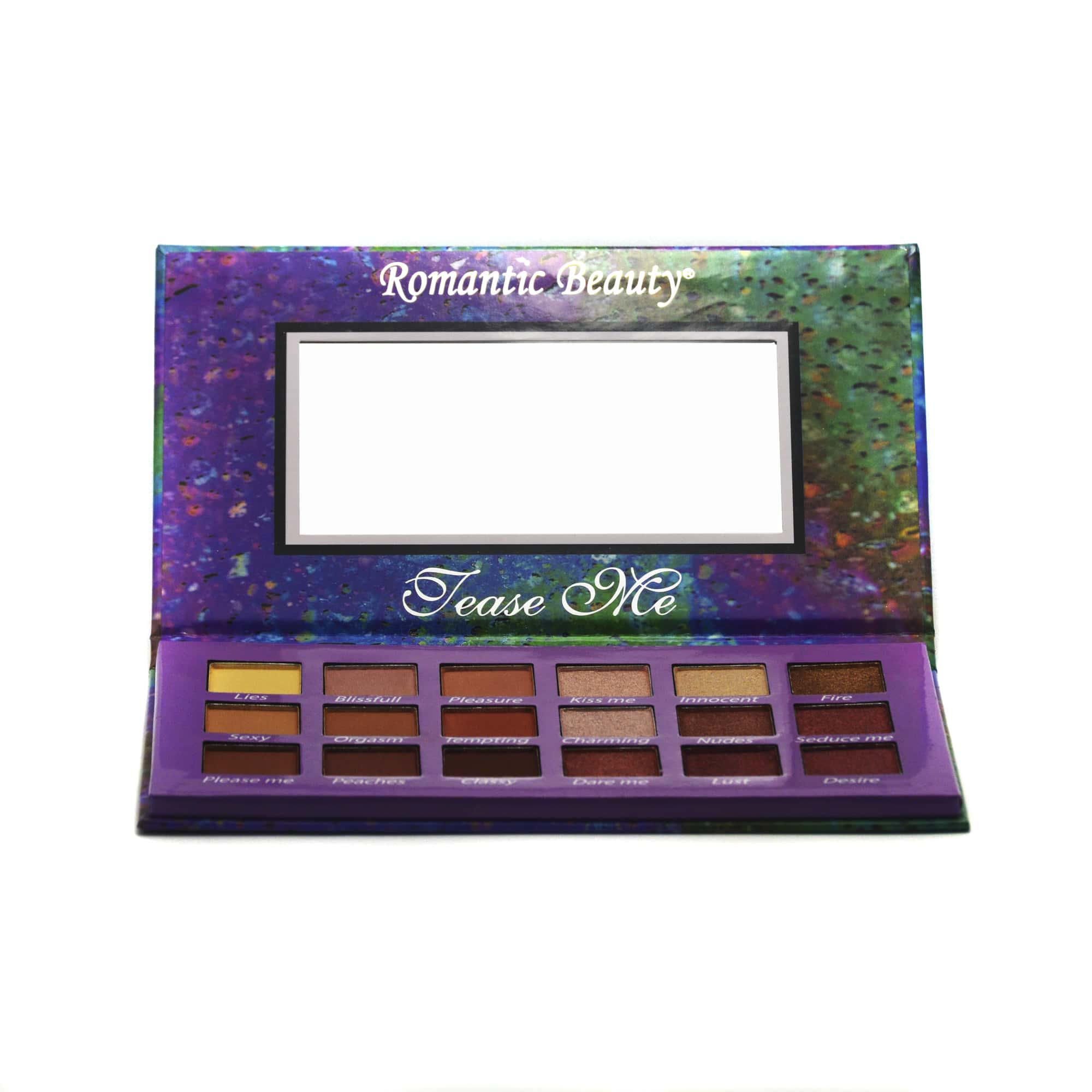 Miniatura Pack de 12 unidades paleta de 18 sombras "Tease Me Purple"