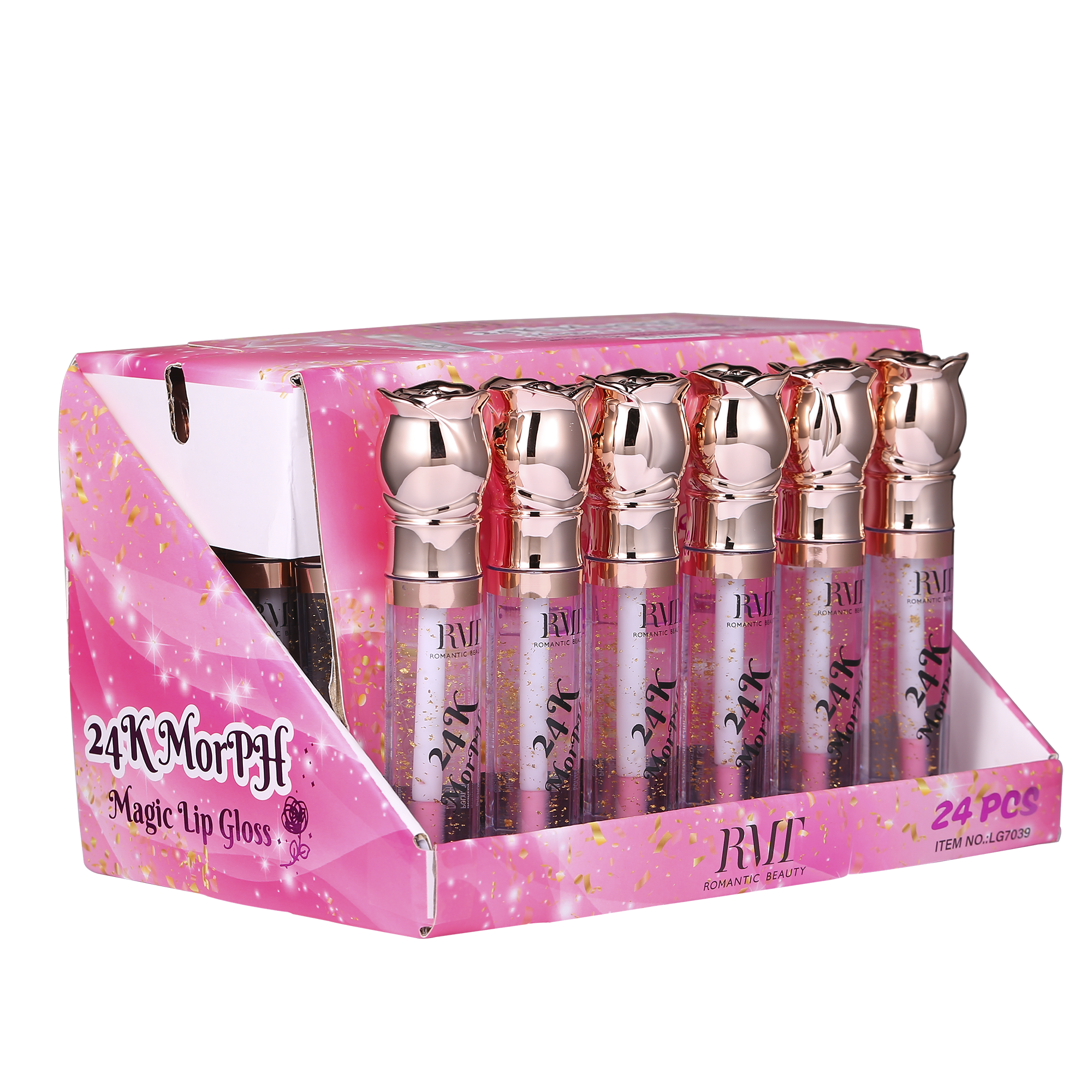 Miniatura Pack de 24 unidades, MAGIC LIP GLOSS 24K MORPH