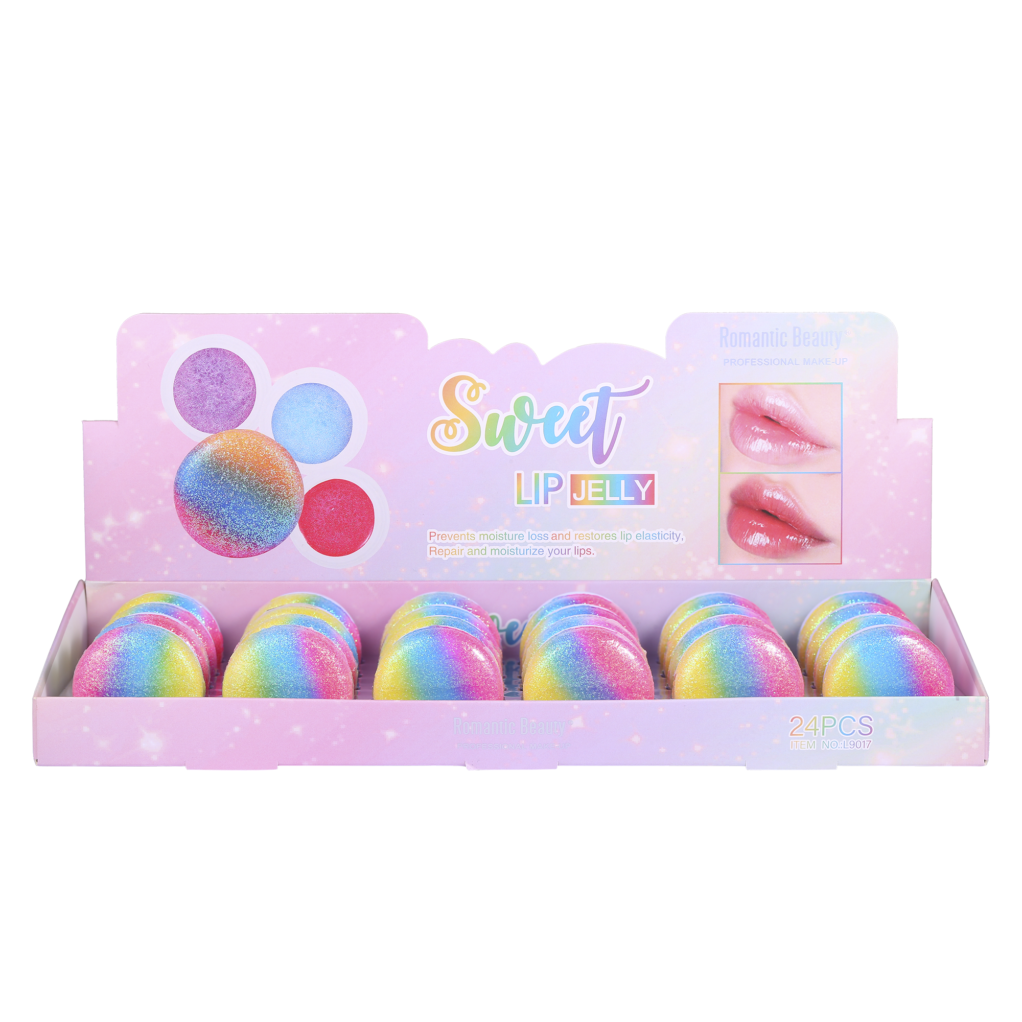 PACK DE 24 UNIDADES BALSAMO LABIAL SWEET