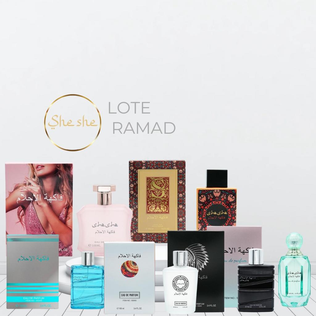 LOTE DE PERFUMES RAMAD