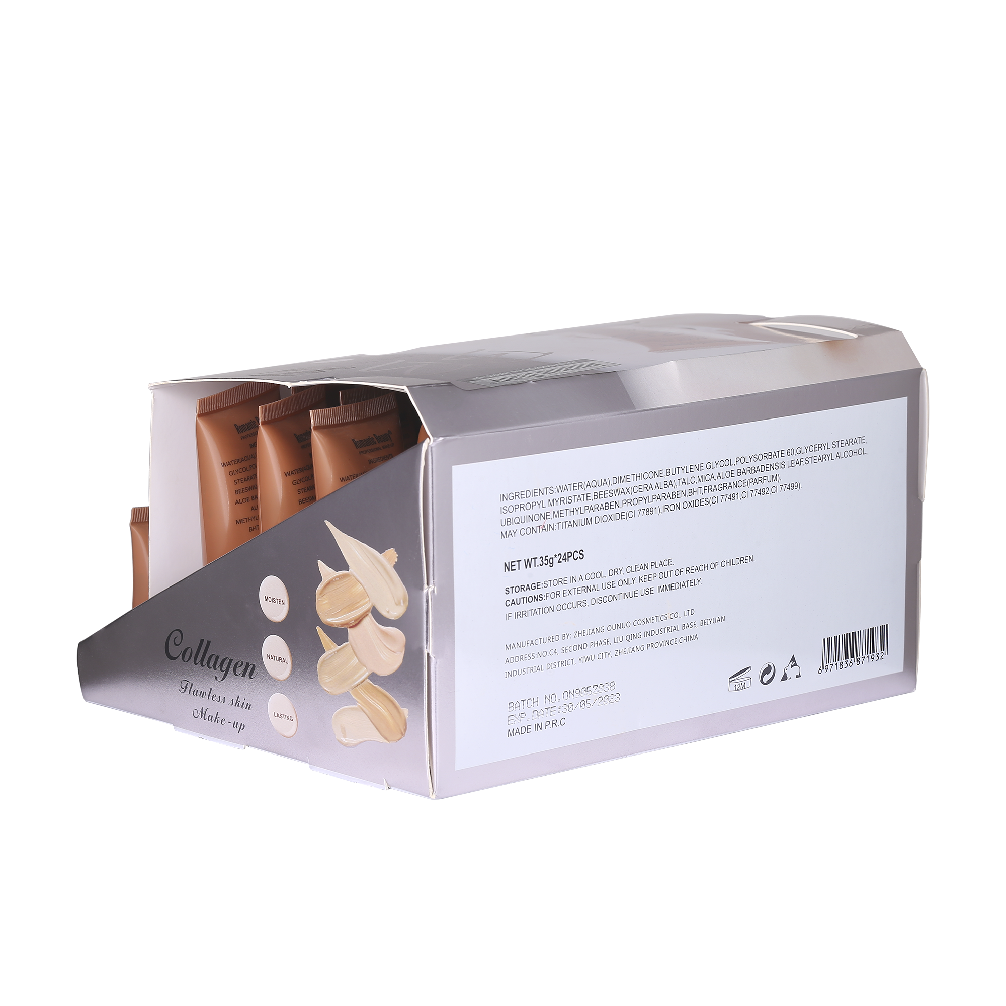 Pack de 24 unidades, BB CREAM COLLAGEN