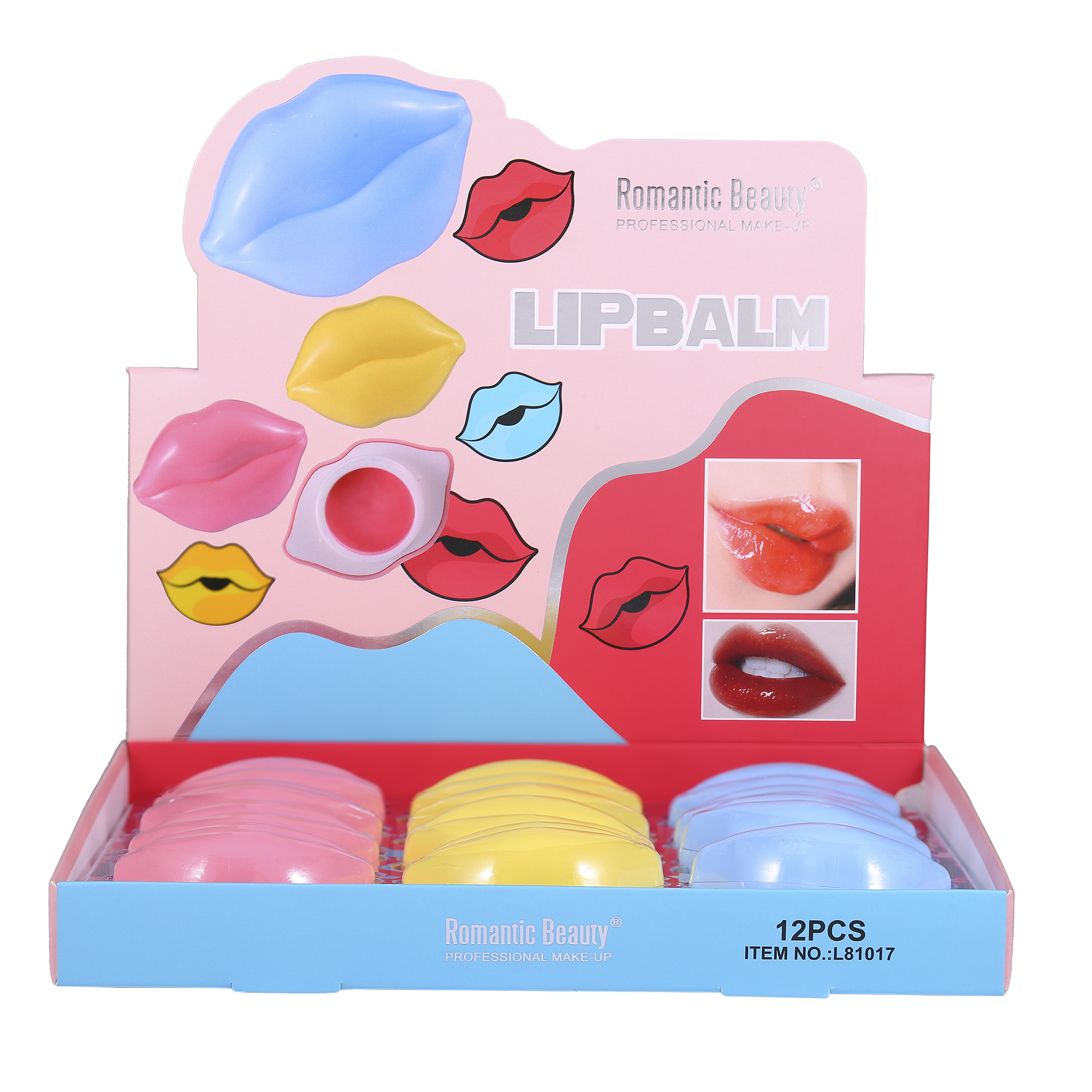 PACK DE 12 UNIDADES BALSAMO LABIAL