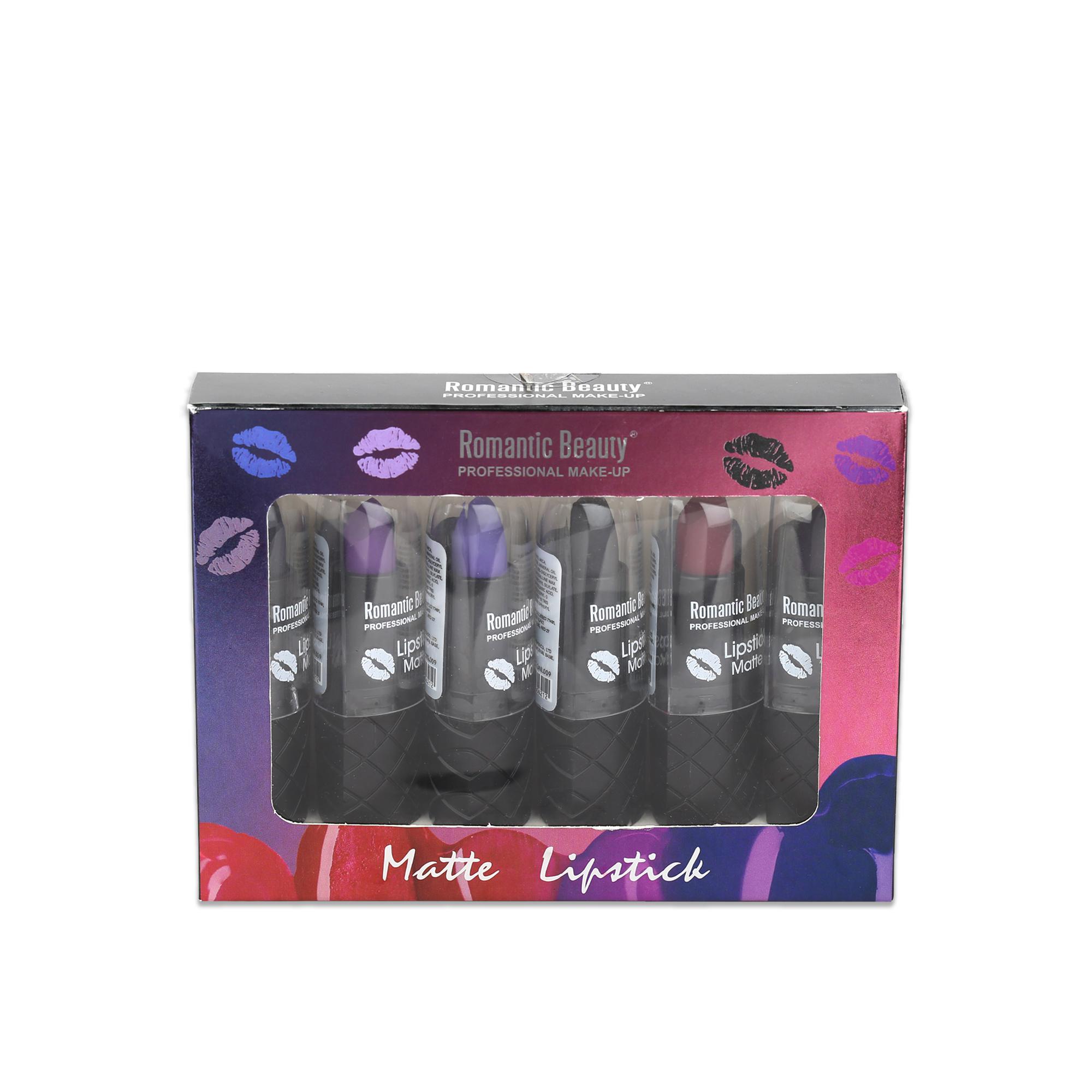 Pack 6 unidades. Labial Fashion Colors. 6 Tonos