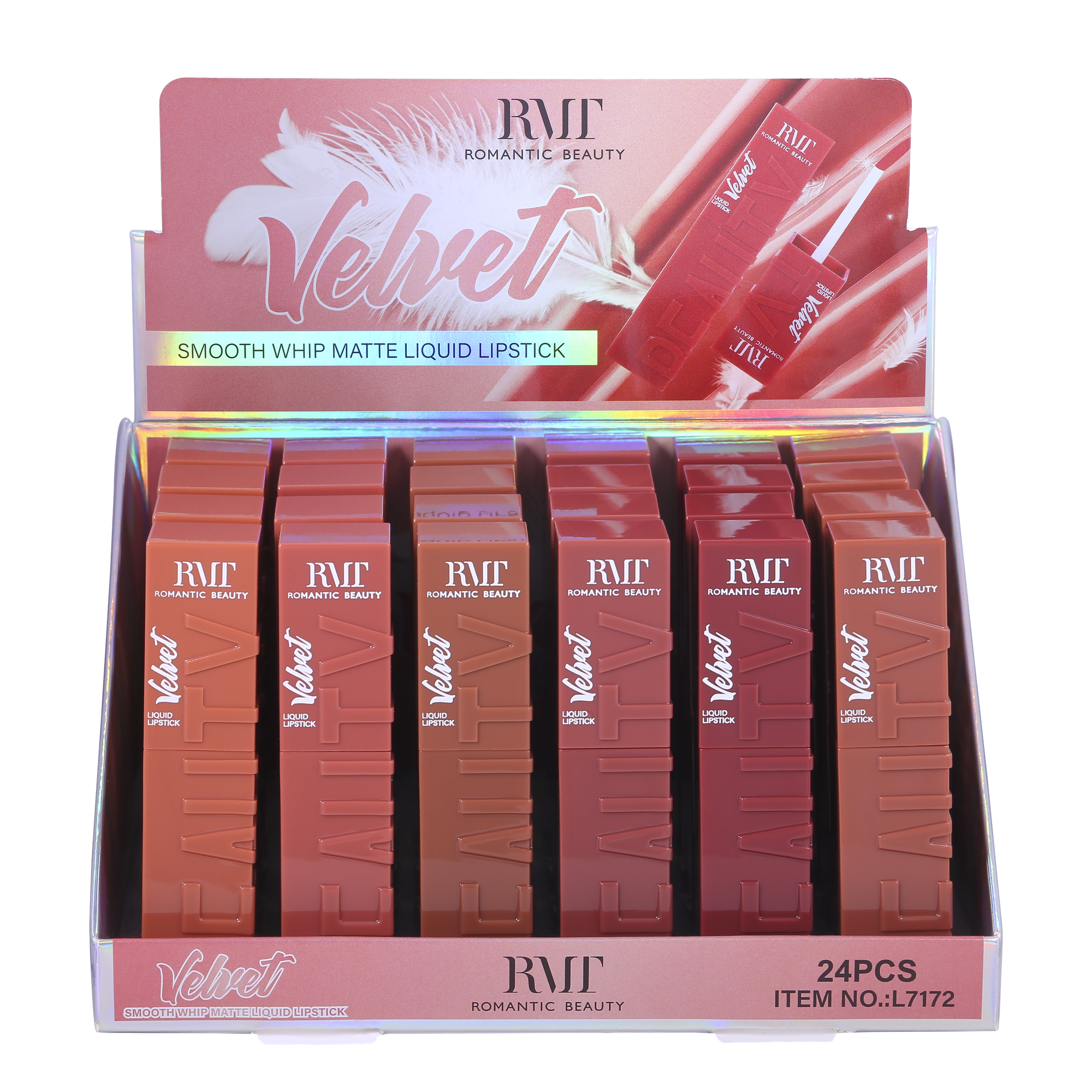 Pack 24 unidades VELVET LIPGLOSS MATTE