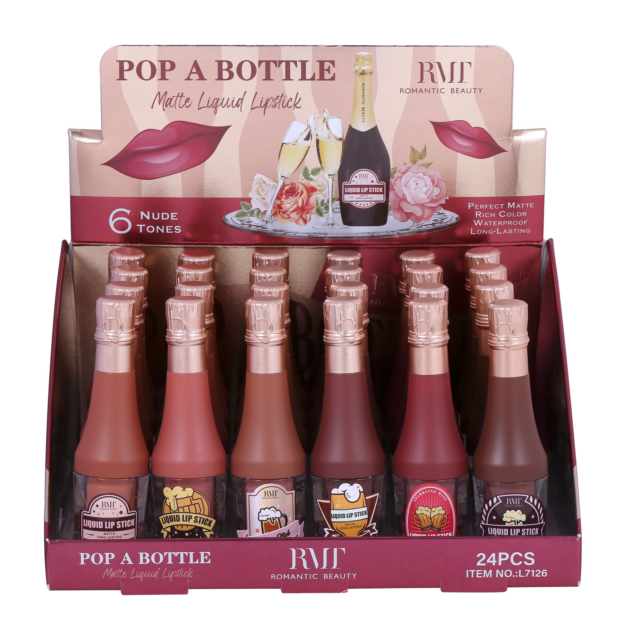 Miniatura Pack 24 unidades LABIAL 24 HRS POP A BOTTLE