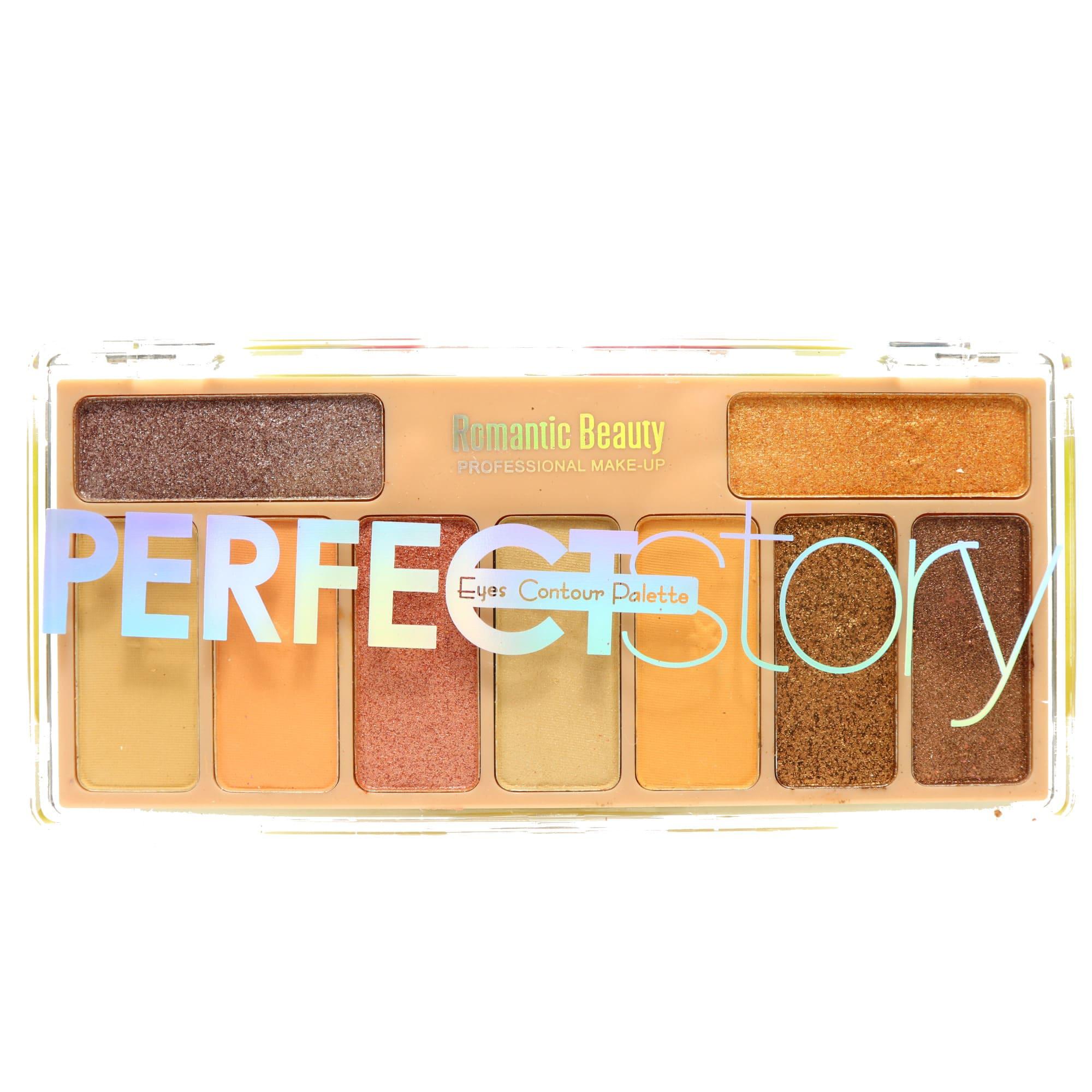 Pack de 12 paletas de sombras "PERFECT STORY"