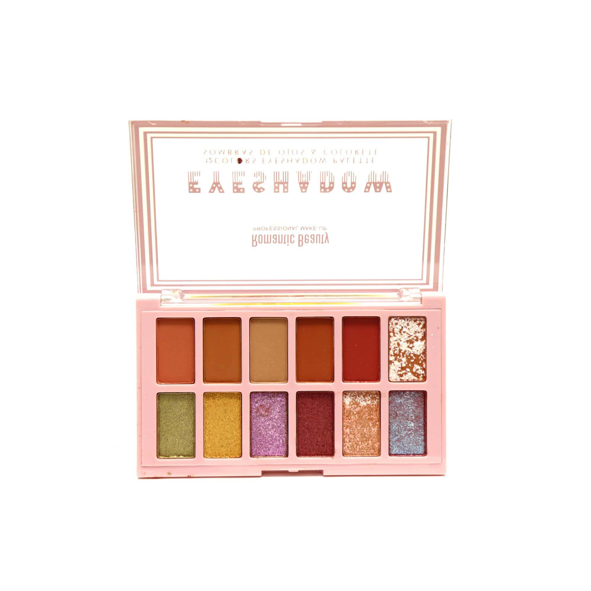 Miniatura Pack de 12 paletas de sombras "EYE SHADOW II"