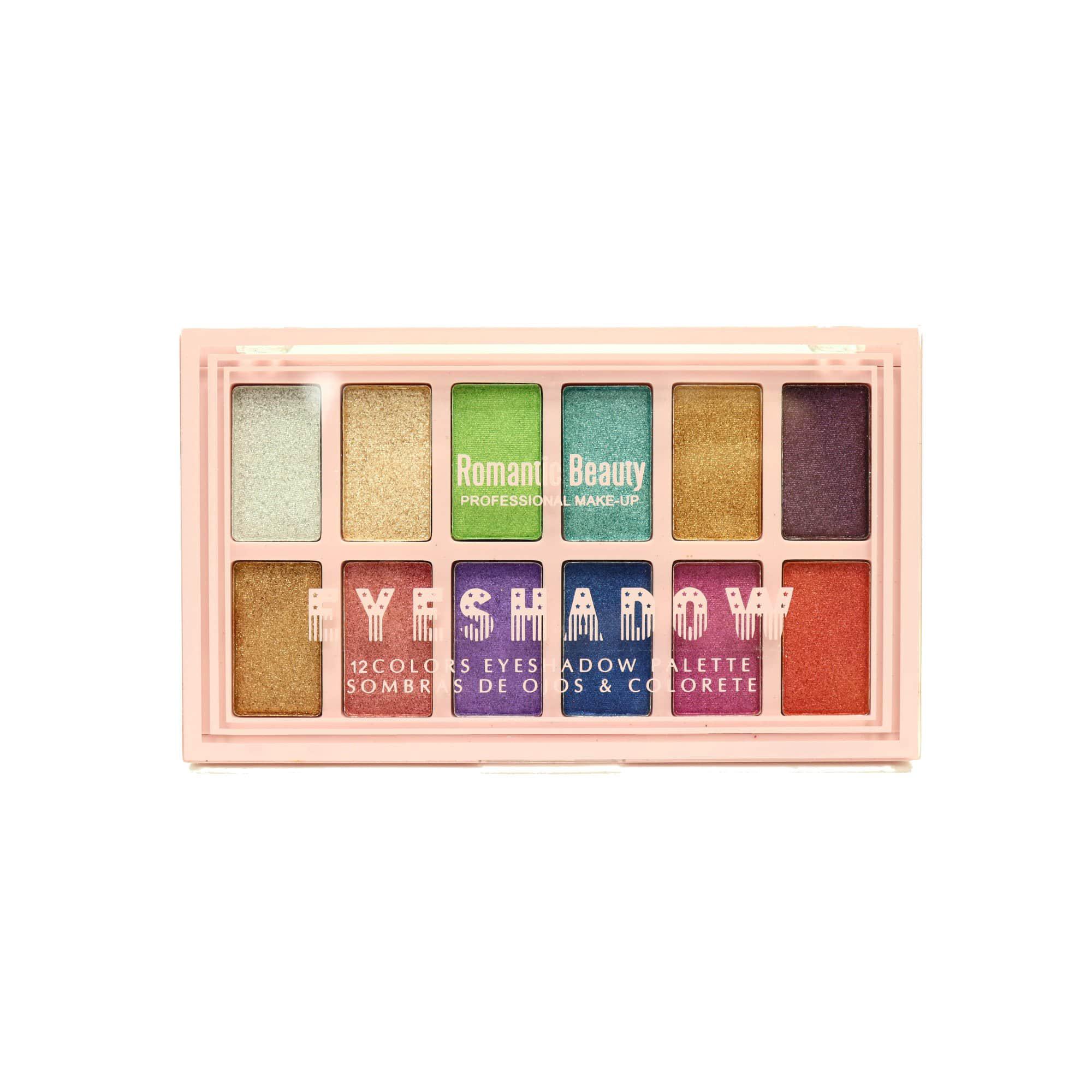 Pack de 12 paletas de sombras "EYE SHADOW II"