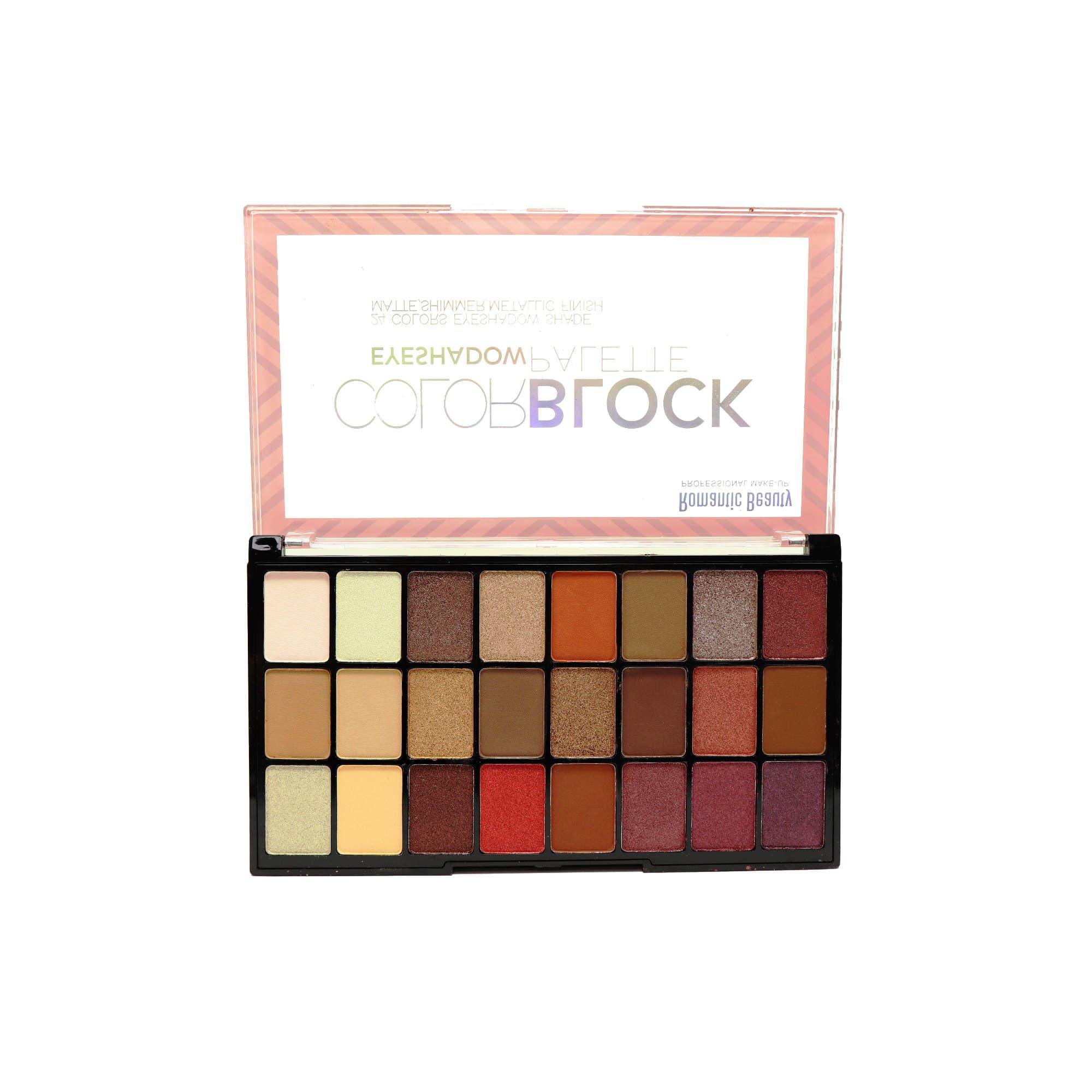 Miniatura Pack de 12 unidades Paleta de 24 sombras "COLORBLOCK"