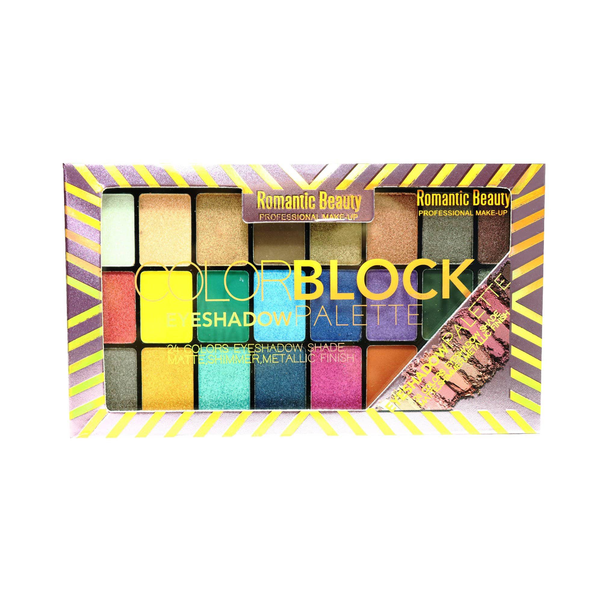 Miniatura Pack de 12 unidades Paleta de 24 sombras "COLORBLOCK"