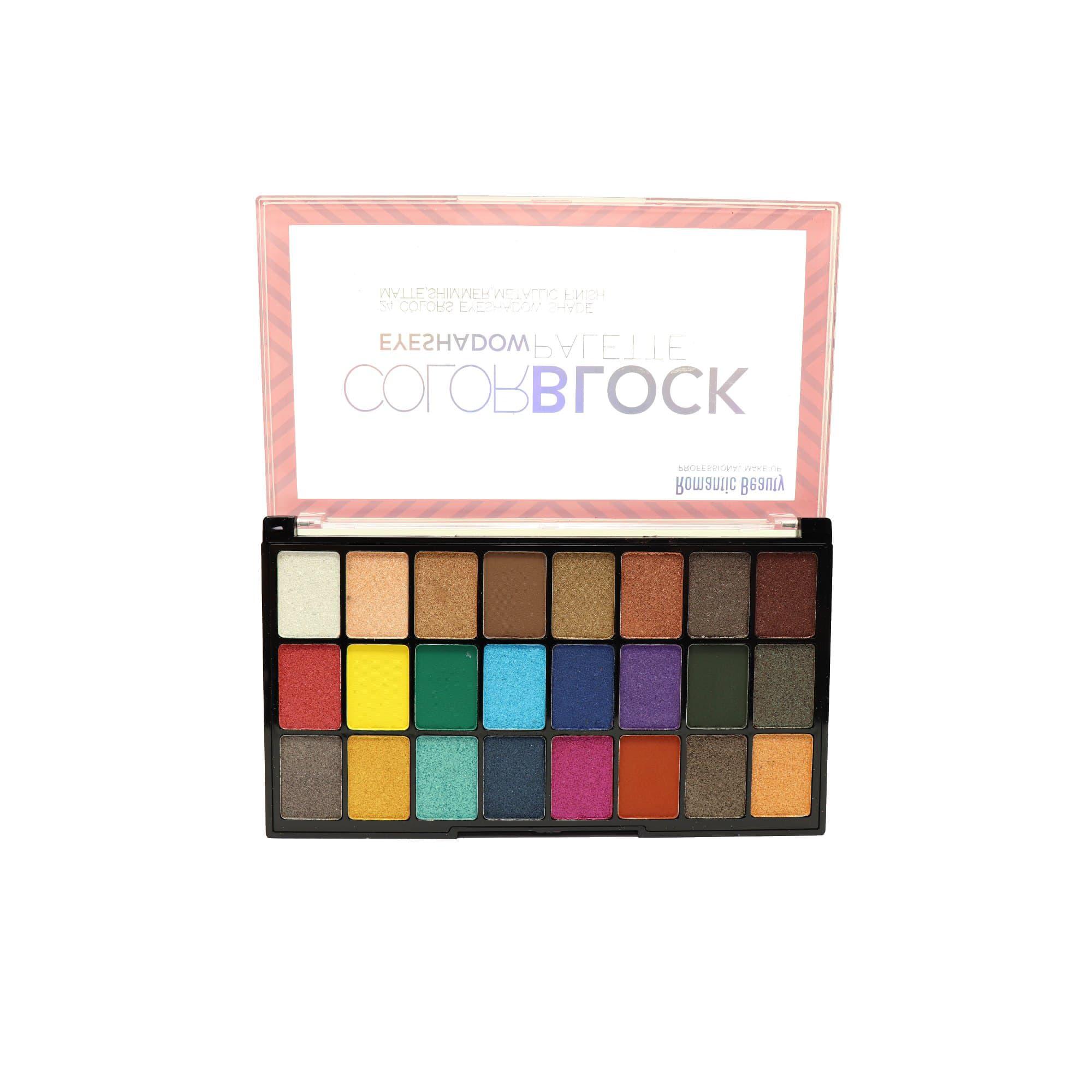 Miniatura Pack de 12 unidades Paleta de 24 sombras "COLORBLOCK"
