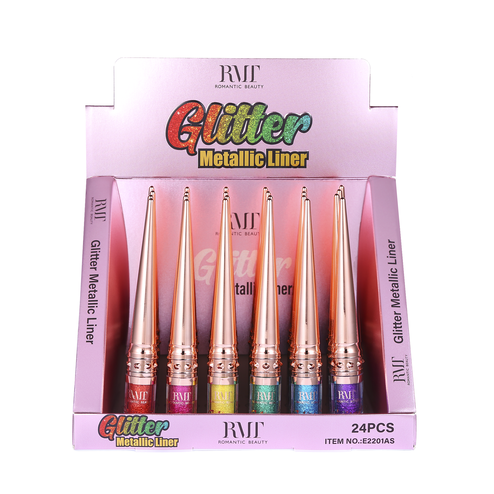 Pack 24 unidades DELINEADOR GLITTER METALLIC LINER
